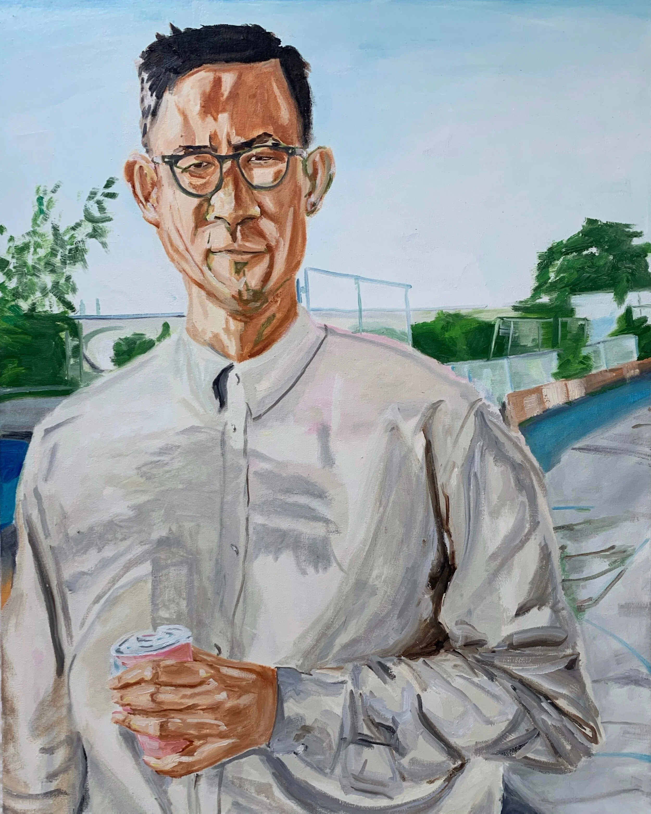 Homer Shew: Backgrounds at Edouard Malingue Gallery