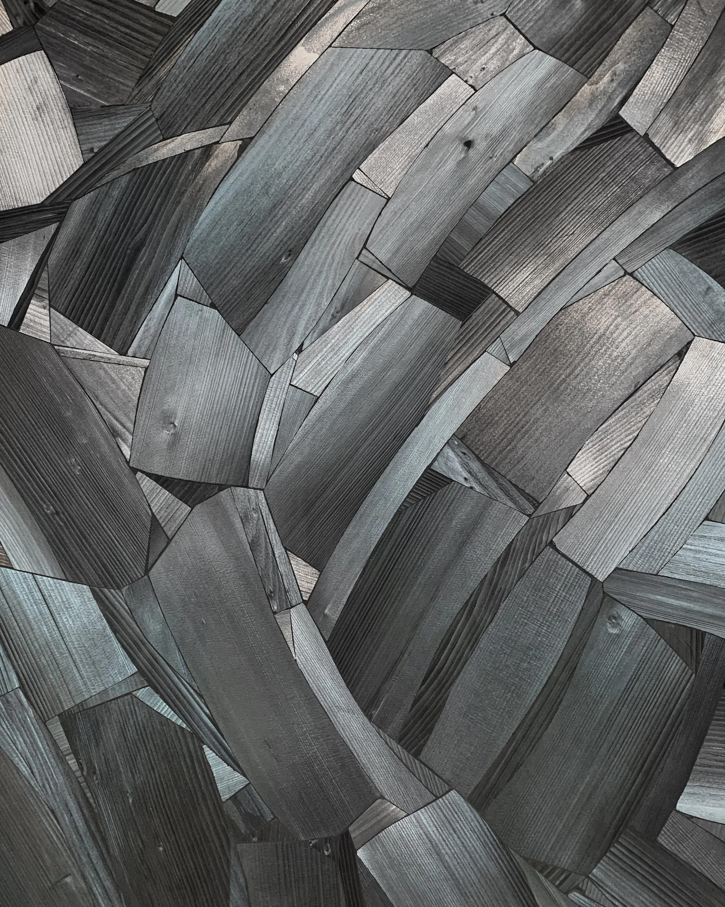 Lee Bae: Paradigm of Charcoal at Galerie Perrotin