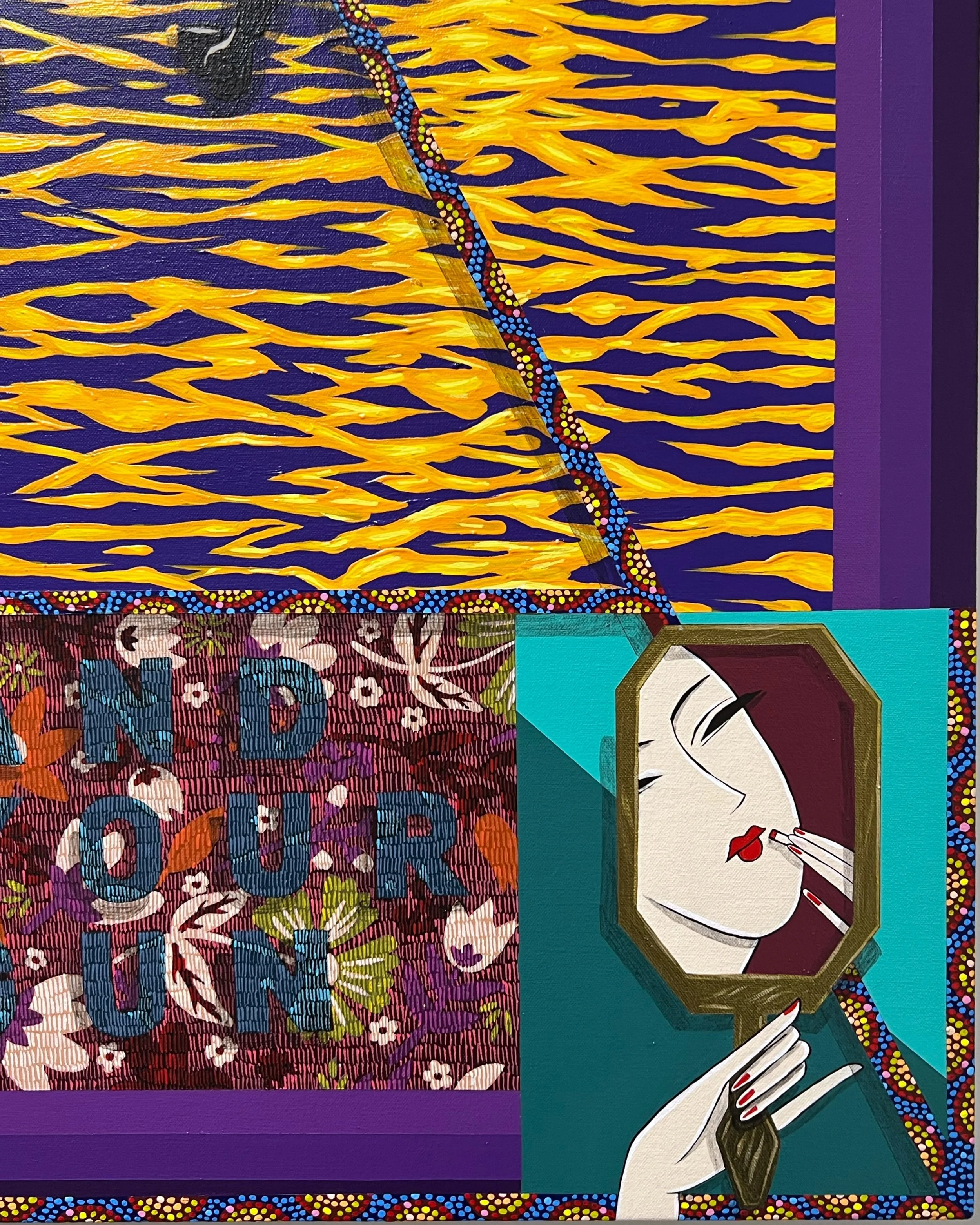 Amir H. Fallah: Joy As an Act Of Resistance at Denny Dimin Gallery