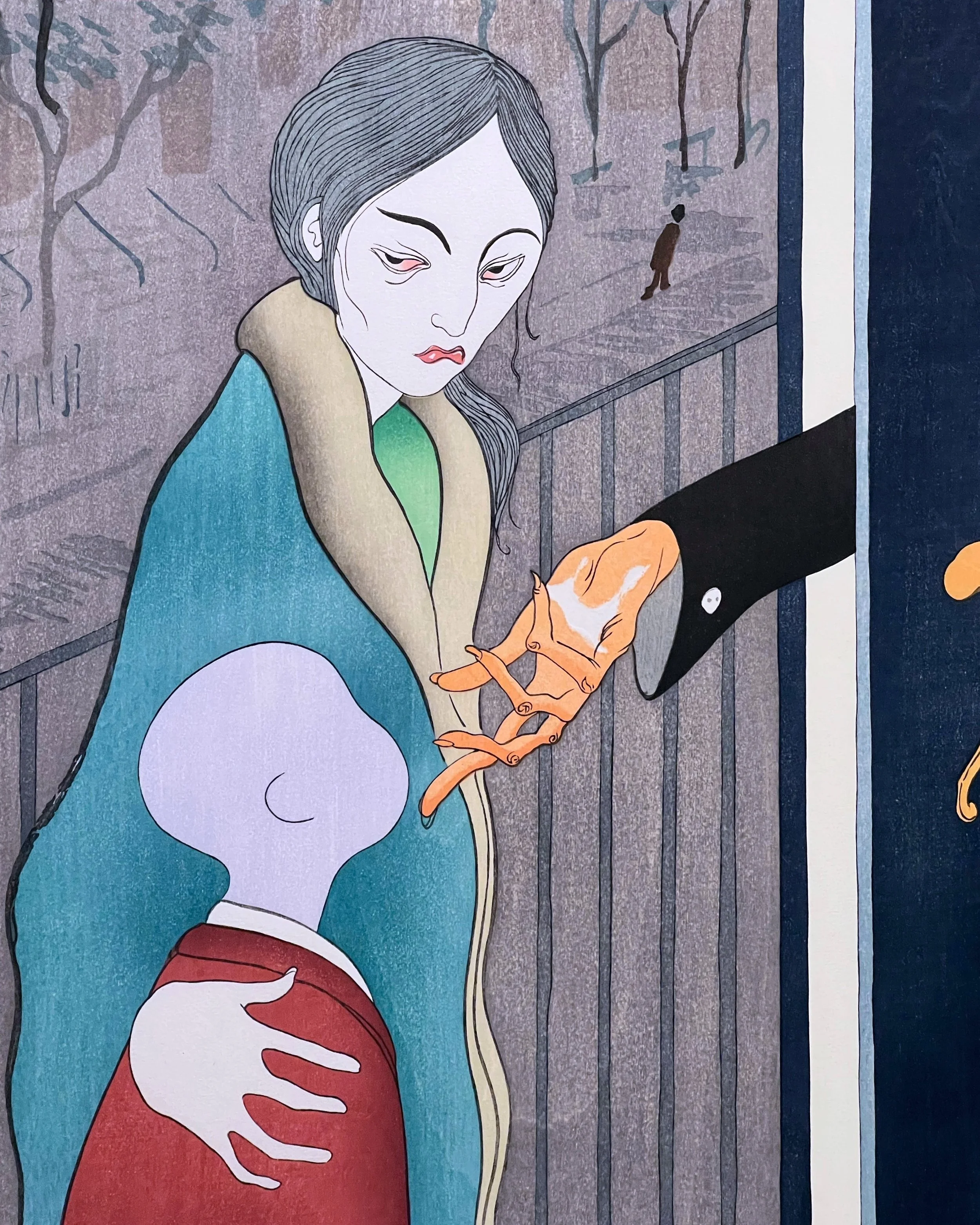 Tomoo Gokita + Sanya Kantarovsky: Hanga at SHOP Taka Ishii Gallery