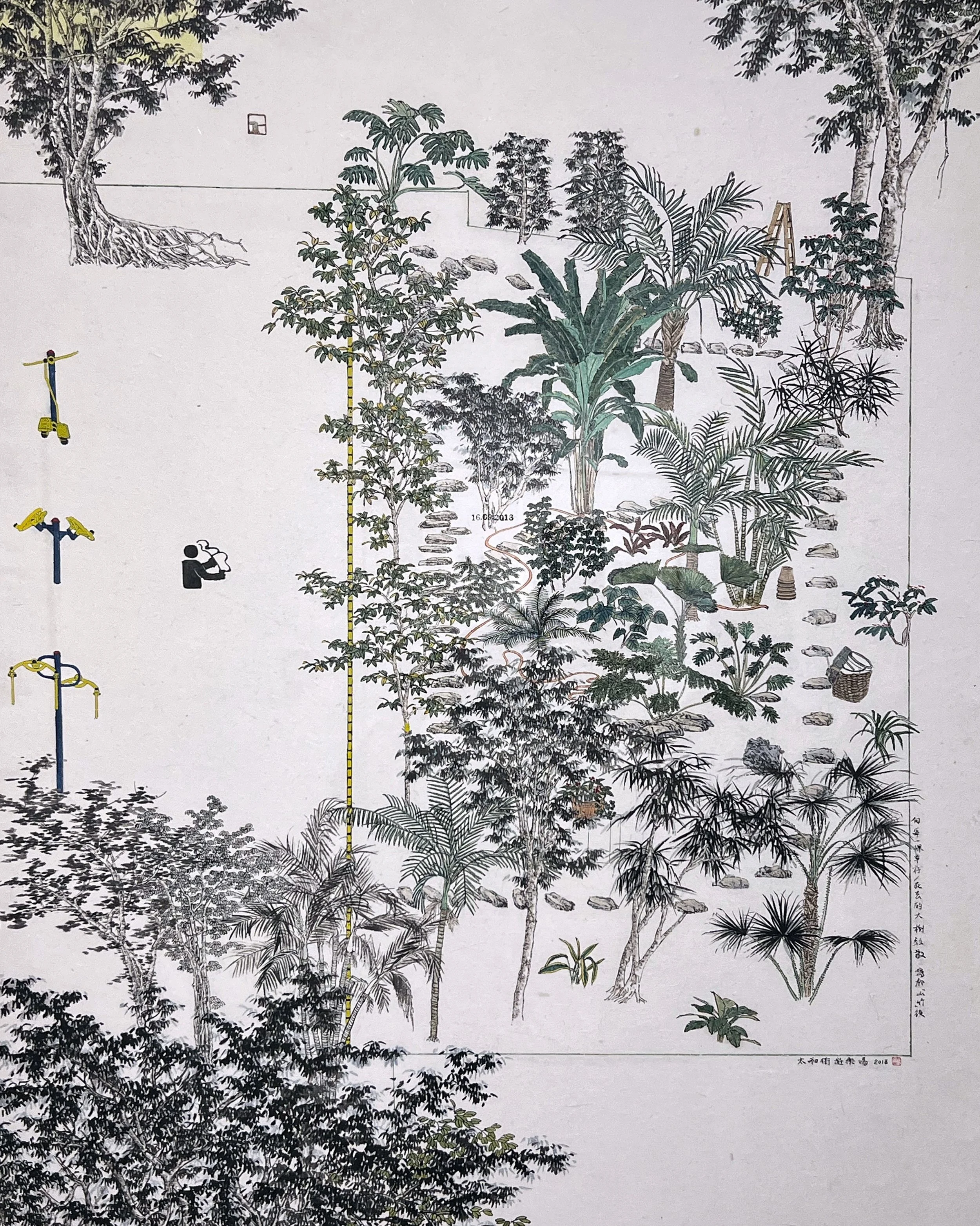 Frank Tang Kai Yiu: You Are Here at Gallery Exit