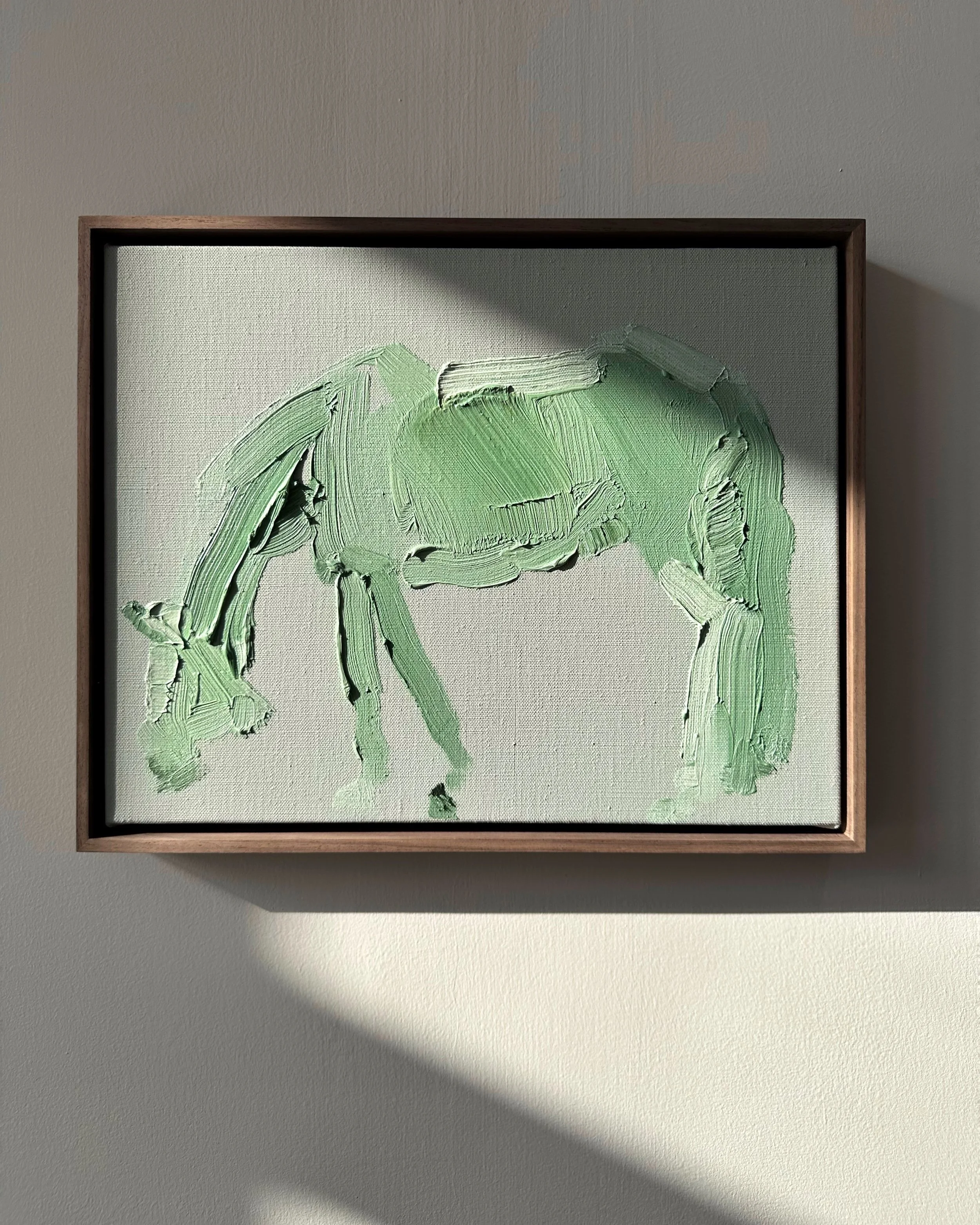 Andy Woll: A Green Horse at Denny Gallery