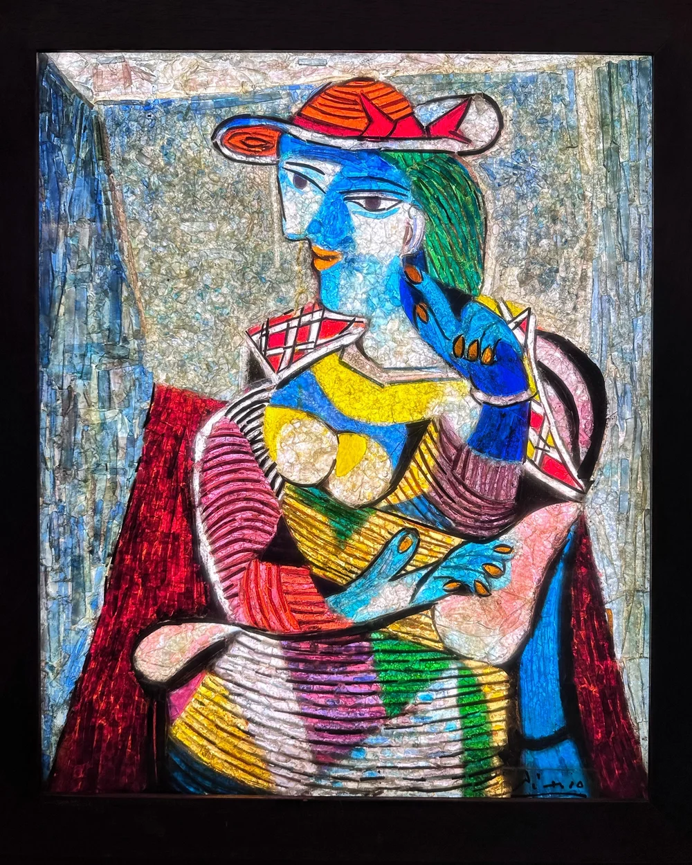 Pablo Picasso アクリル・ガッシュ作品 Amazon.com: Abstract Art Pablo Picasso Exhibition Canvas Poster
