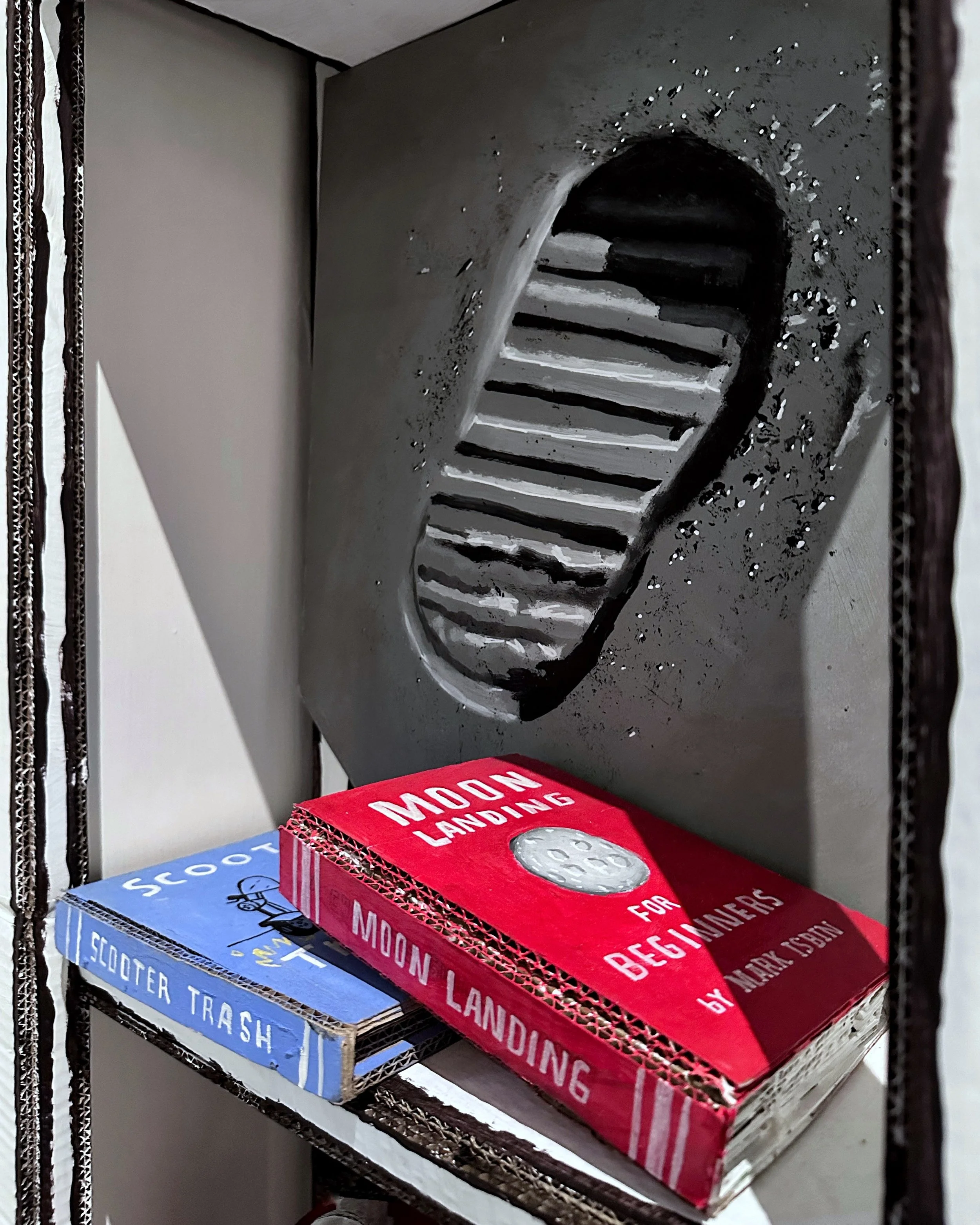 Barminski: Moon Lands On Man at JPS Gallery