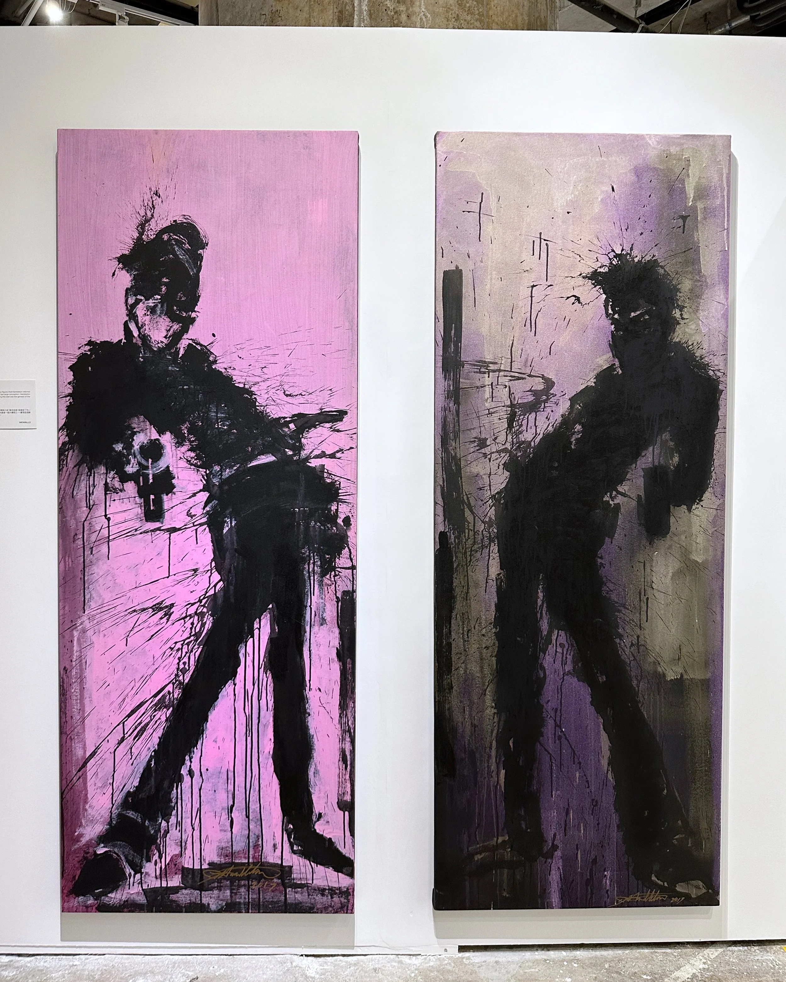 Richard Hambleton: The Last Shadows by HK Walls at Soho House