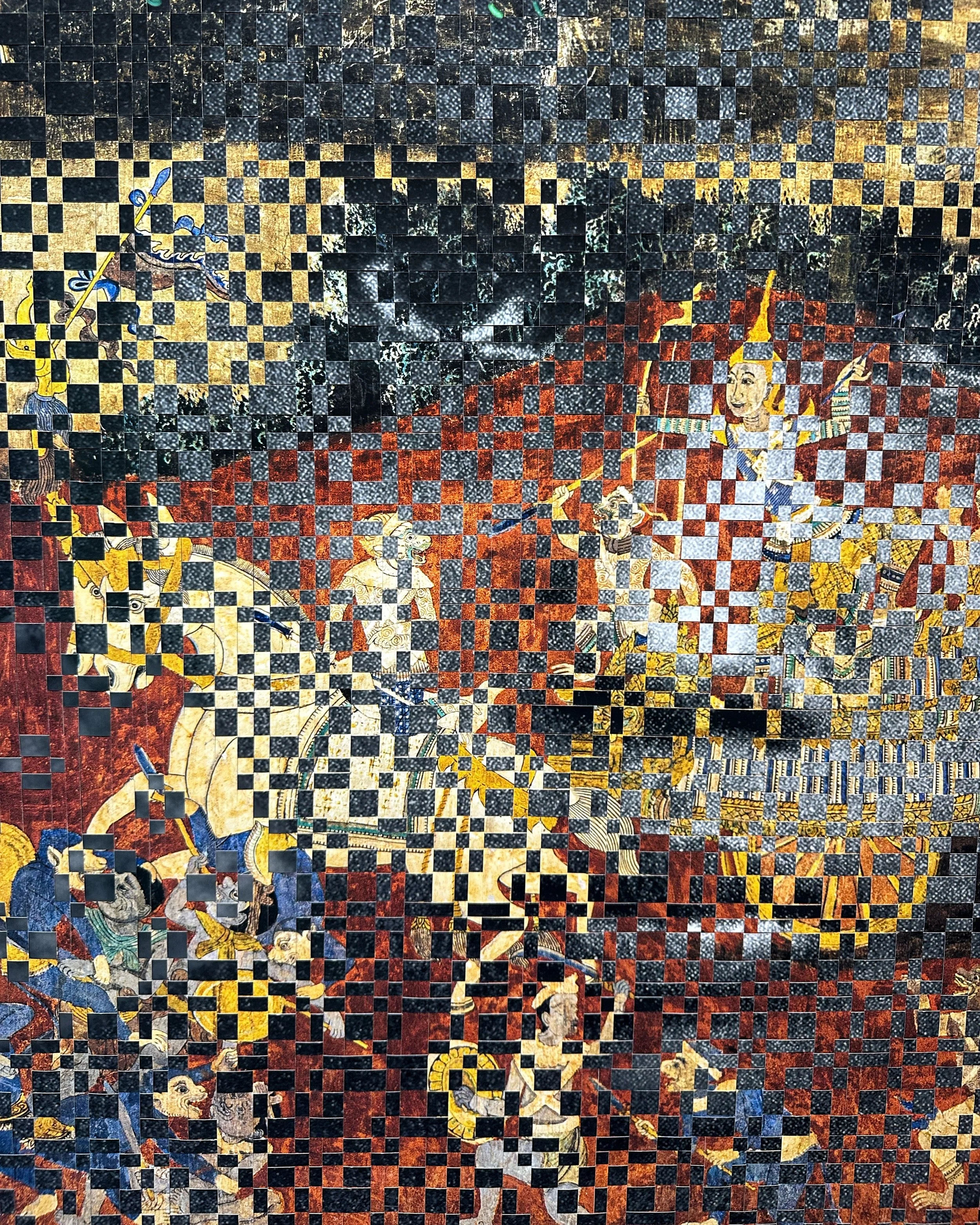 Threads of connection at 10 Chancery Lane Gallery