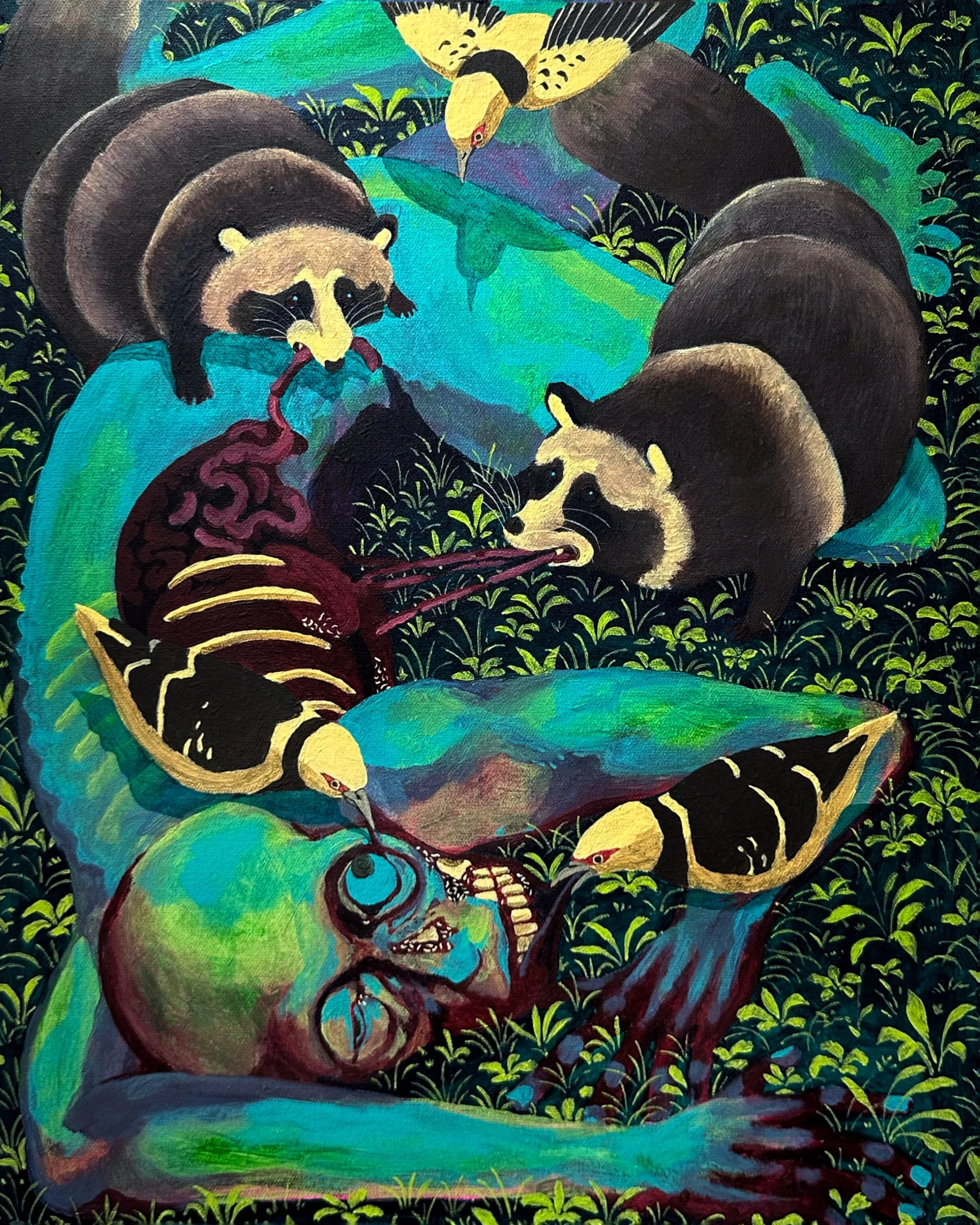 Kensa Hung: Fables In The Wilderness at Karin Weber Gallery