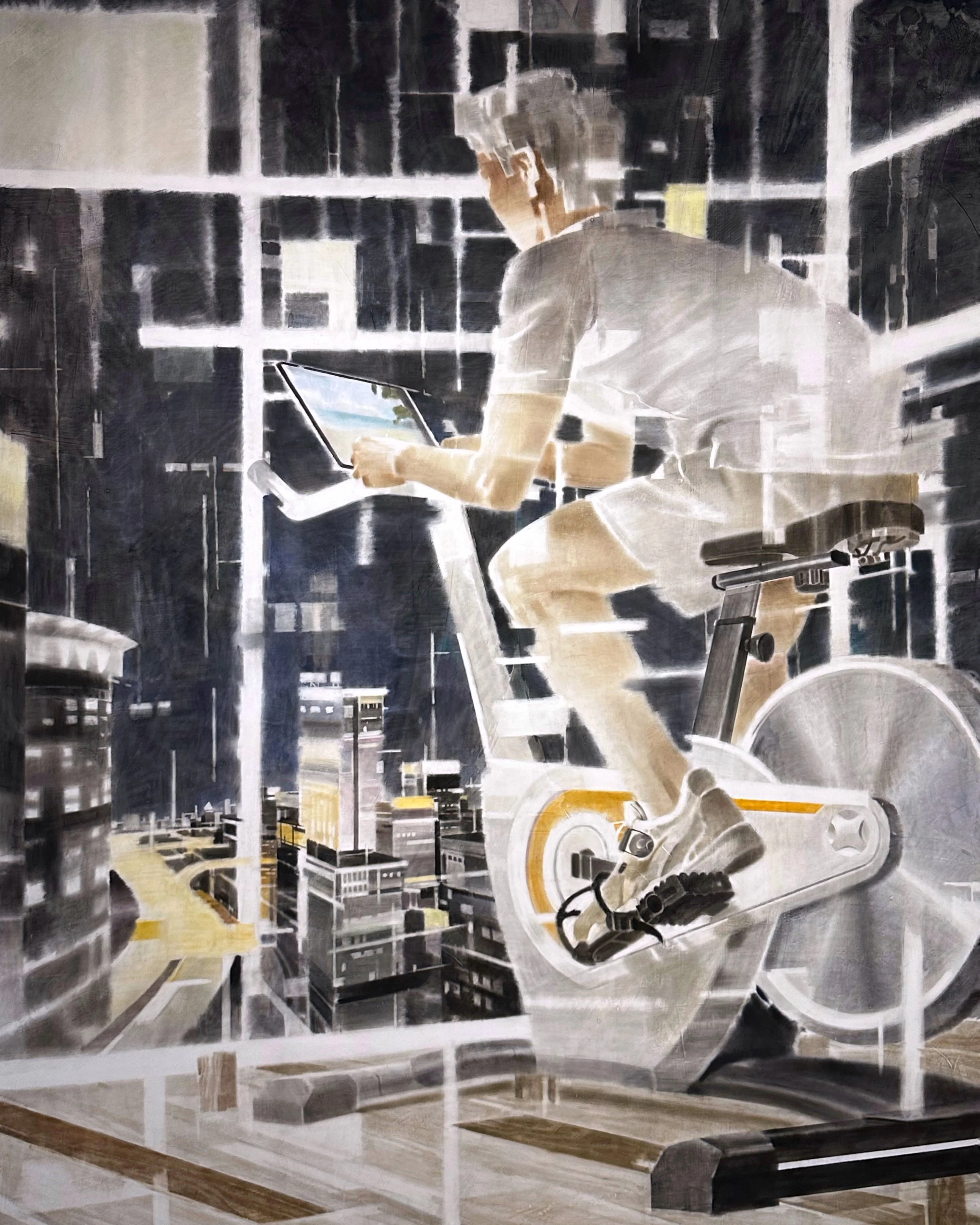 Xia Yu: Golden Hour by Hive Contemporary Art at K11 Musea