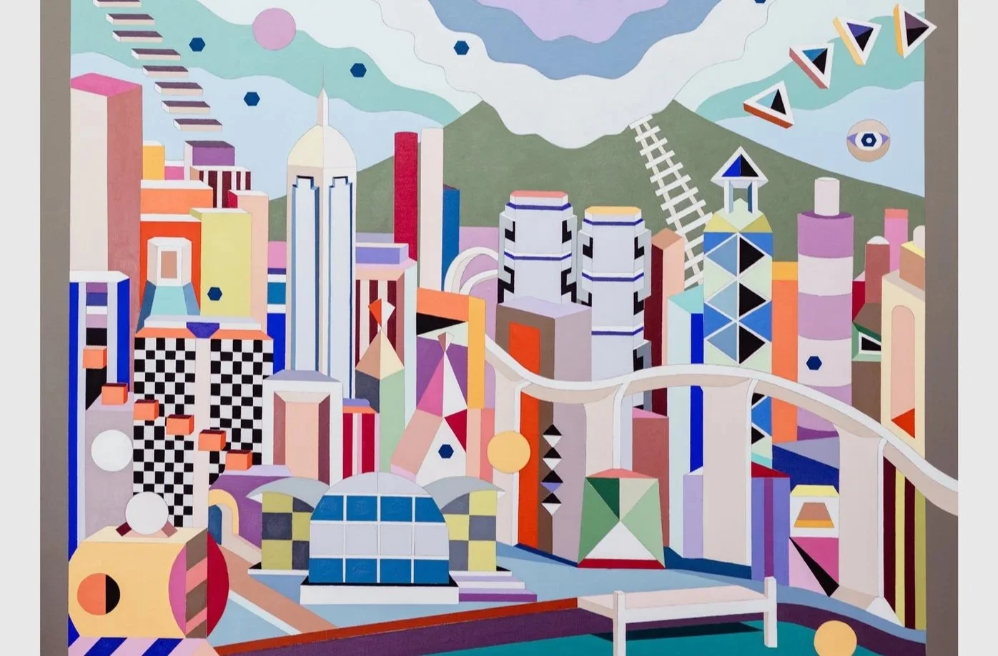 Jasmine Mansbridge: Kaleidoscope City at Soluna Fine Art