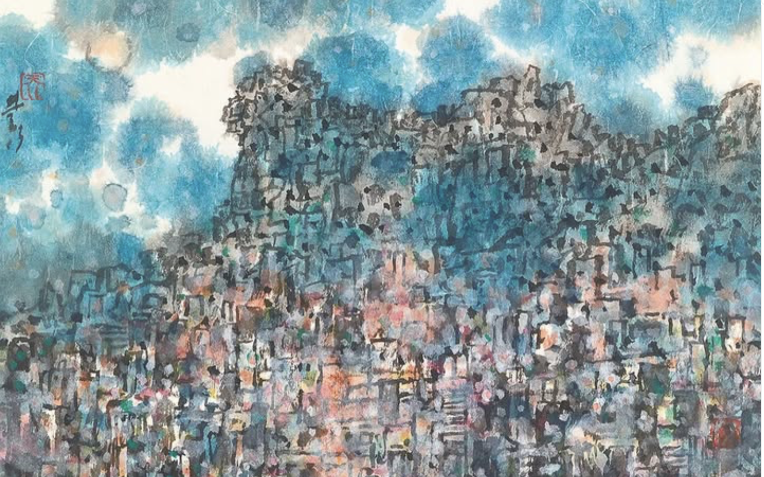 Lam Tian Xing: Night · Hong Kong at Illuminati Fine Art