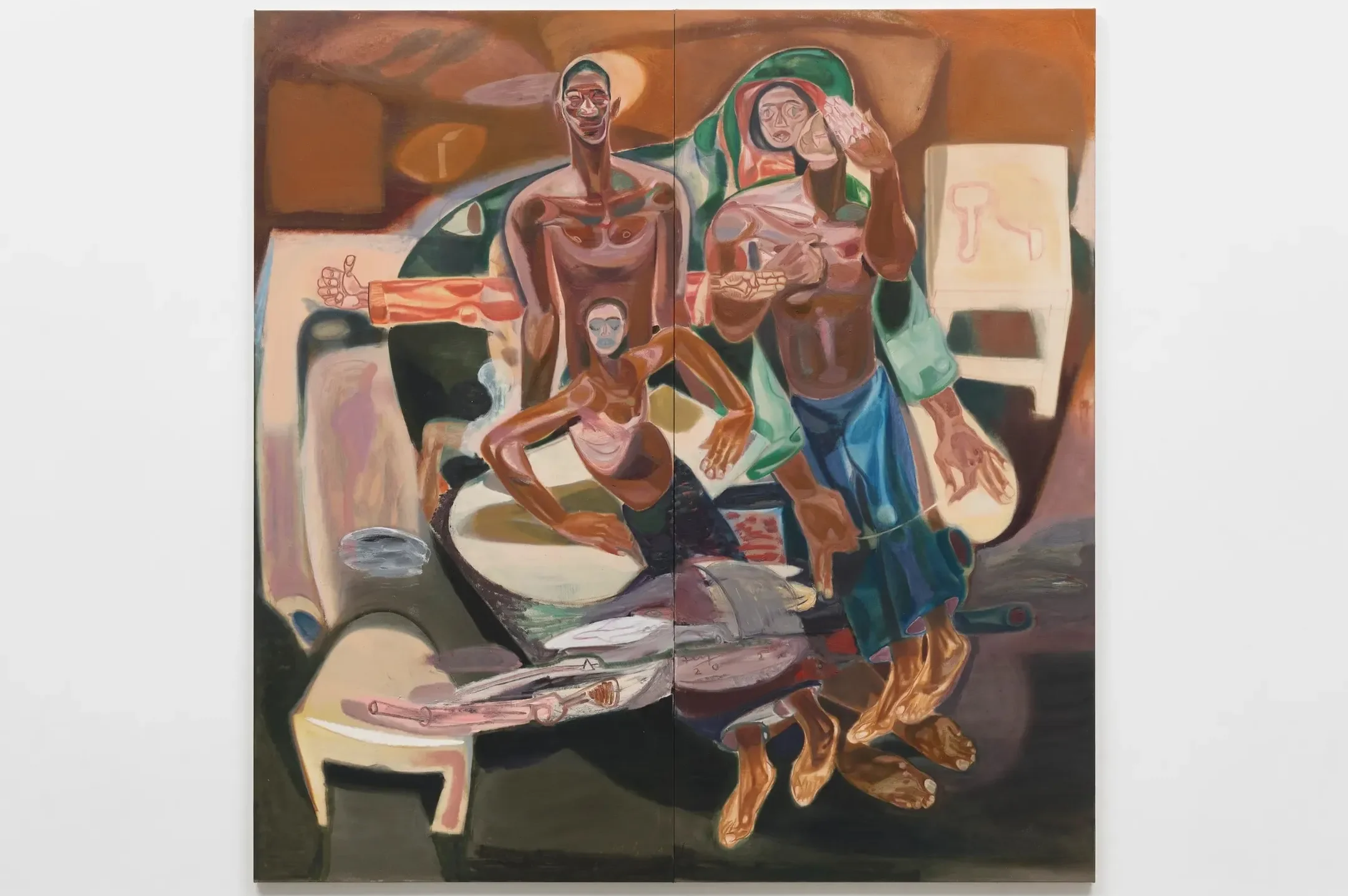 Tesfaye Urgessa: The Lingering Departure at White Cube