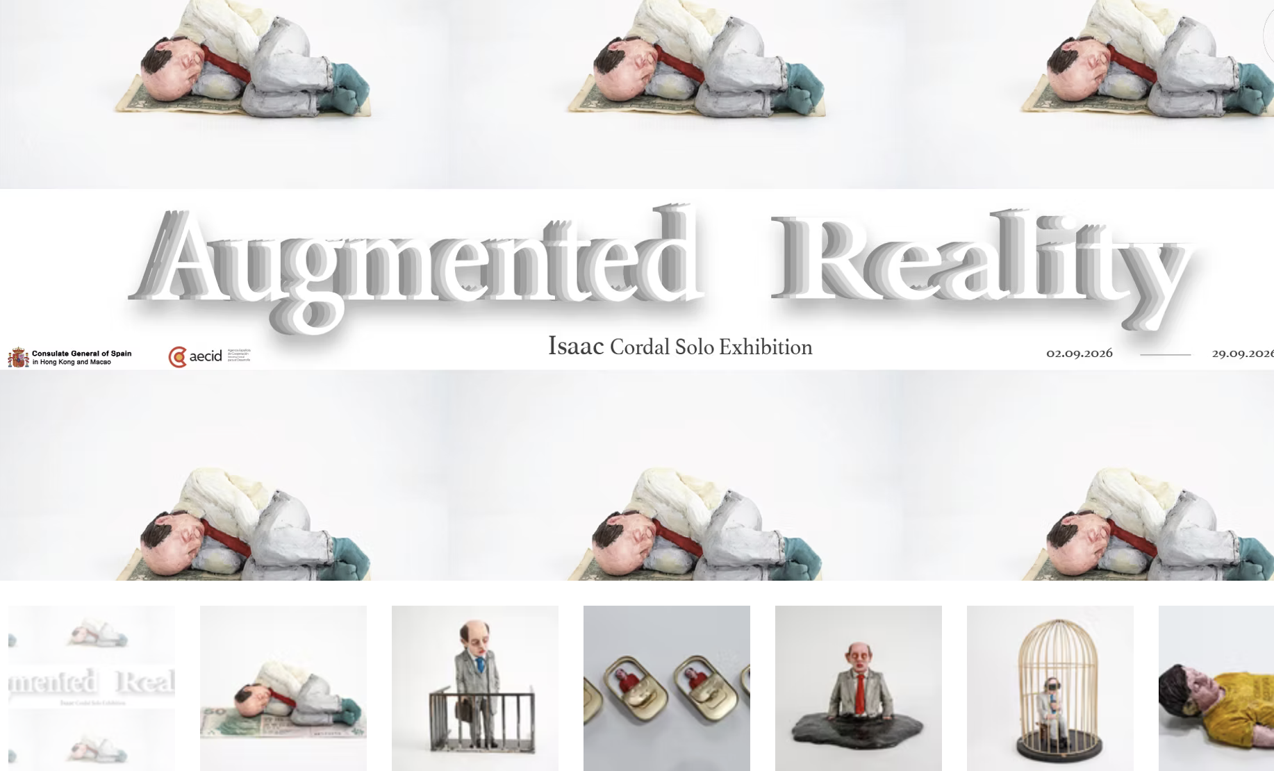 Isaac Cordal: Augmented Reality at Touch Gallery