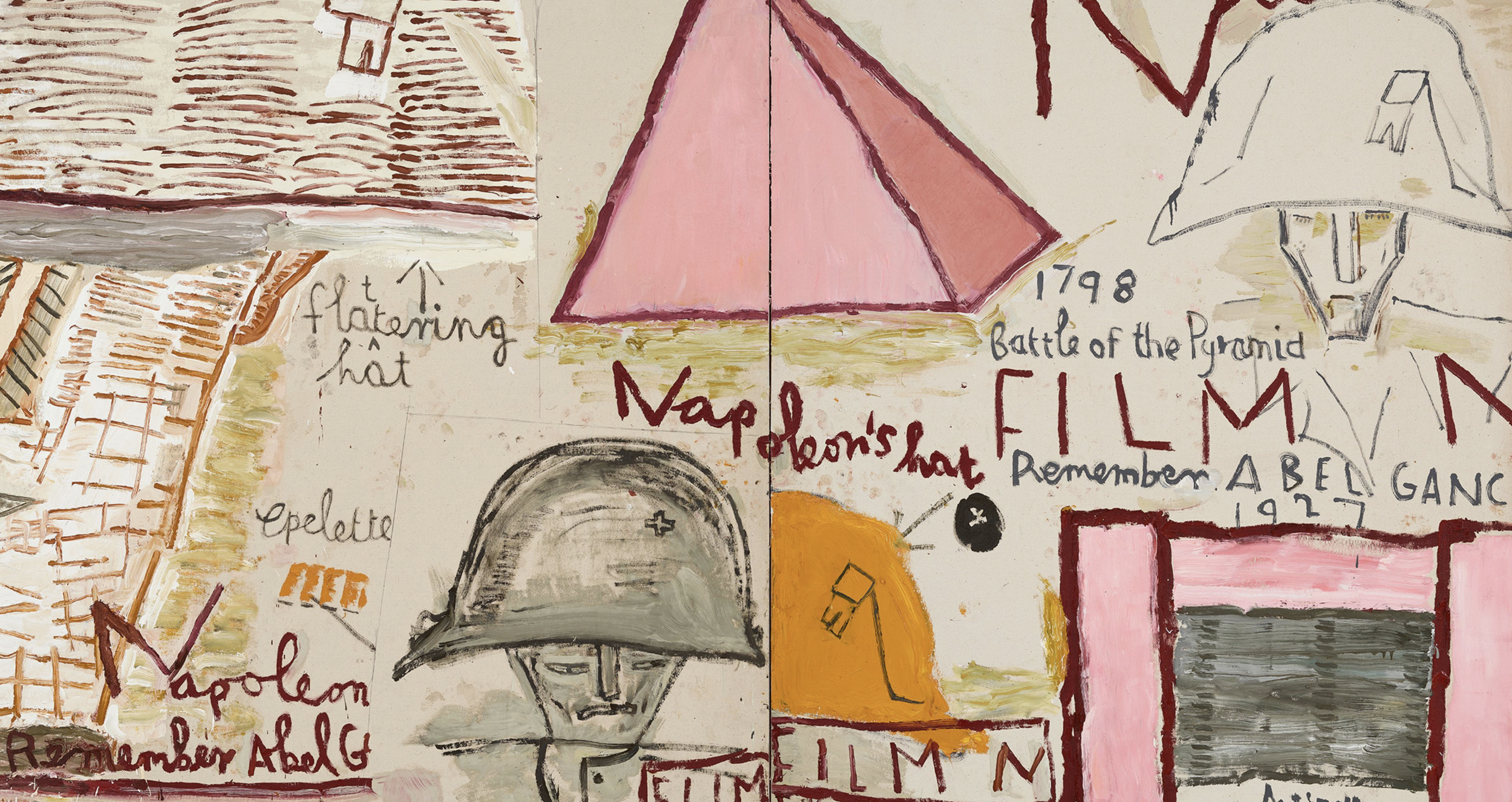 Rose Wylie: Napoleon and Wild Flowers at David Zwirner
