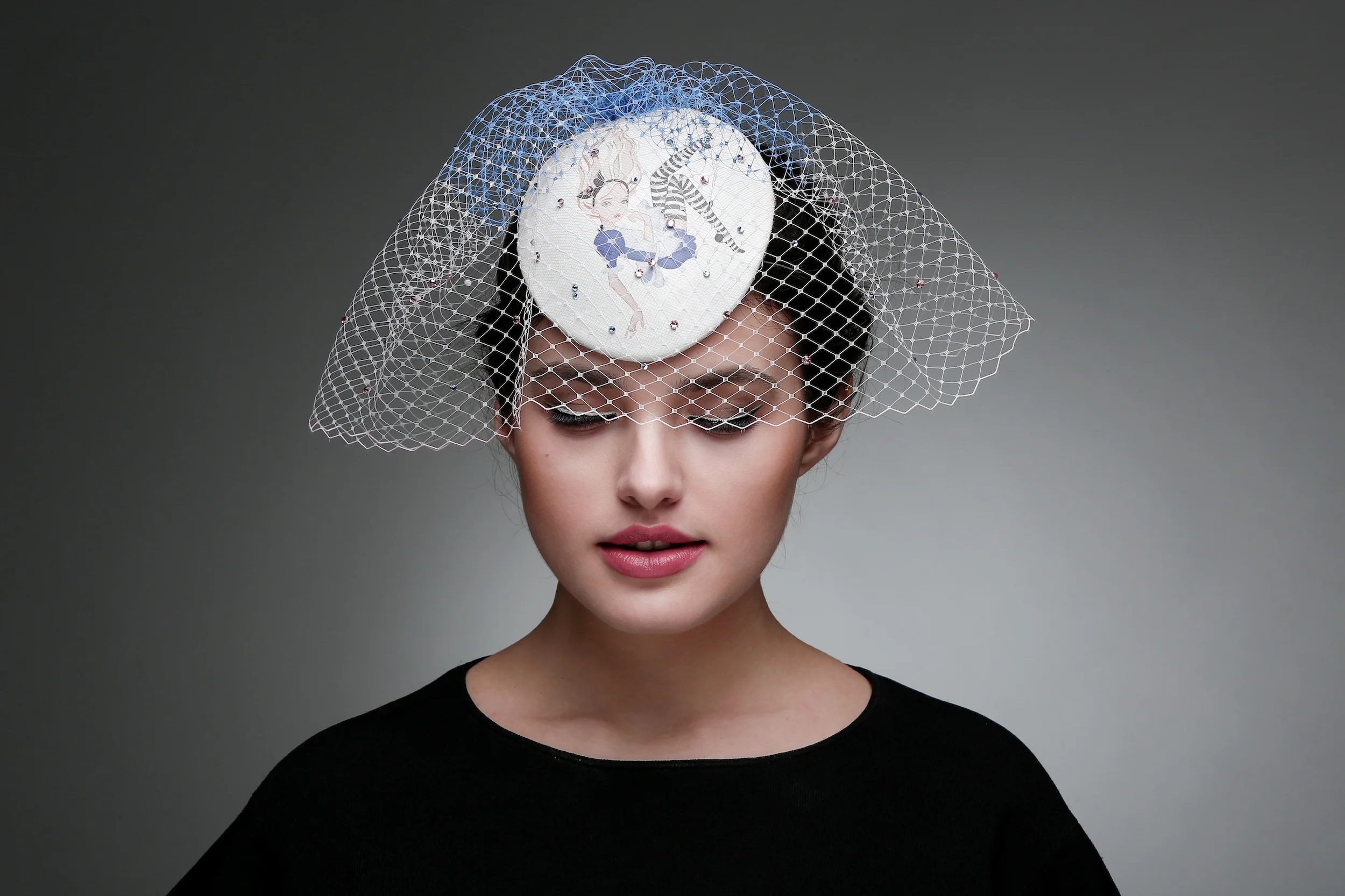 ALICE BIBI HAT WITH VEIL