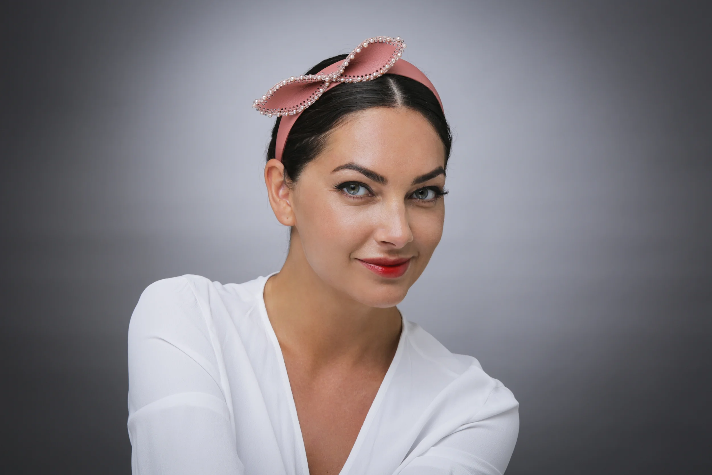 SMALL ALICE BOW HEADBAND