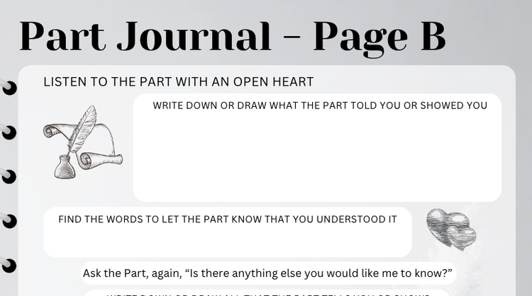 IFS Parts Journal — Therapy with Alessio