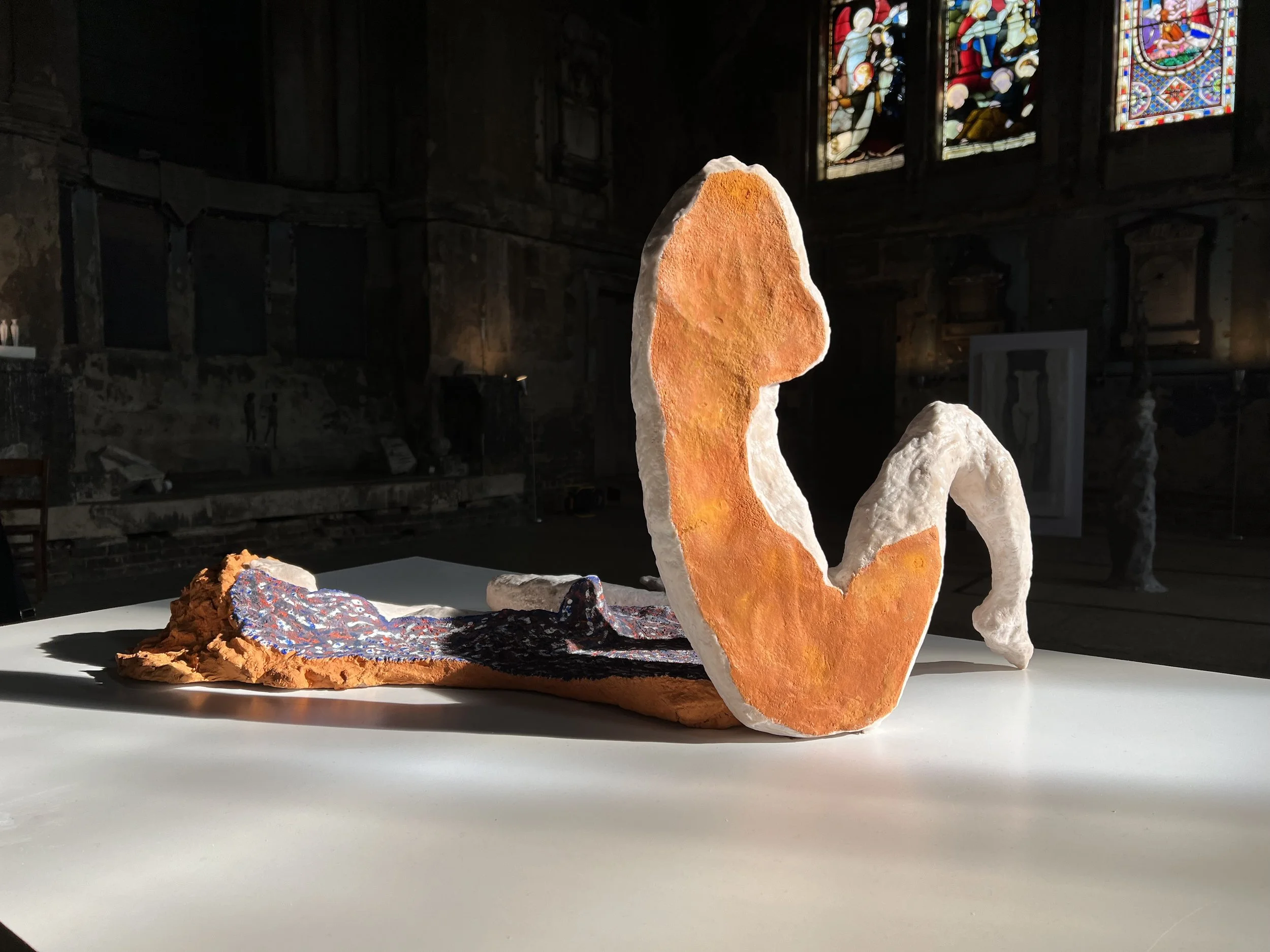 Installation View of ‘Bear All’, Asylum Chapel, London, 2024