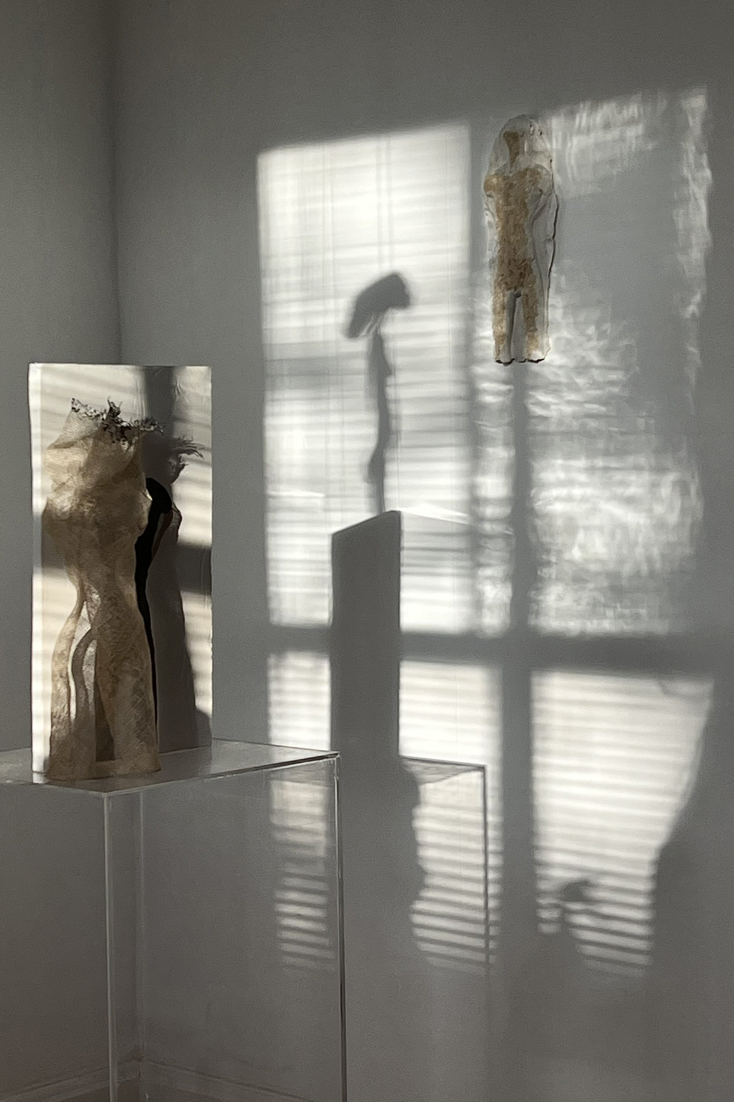 Installation View ‘Of Ghosts and Rocks’ at Studio Gallery, London, 2023