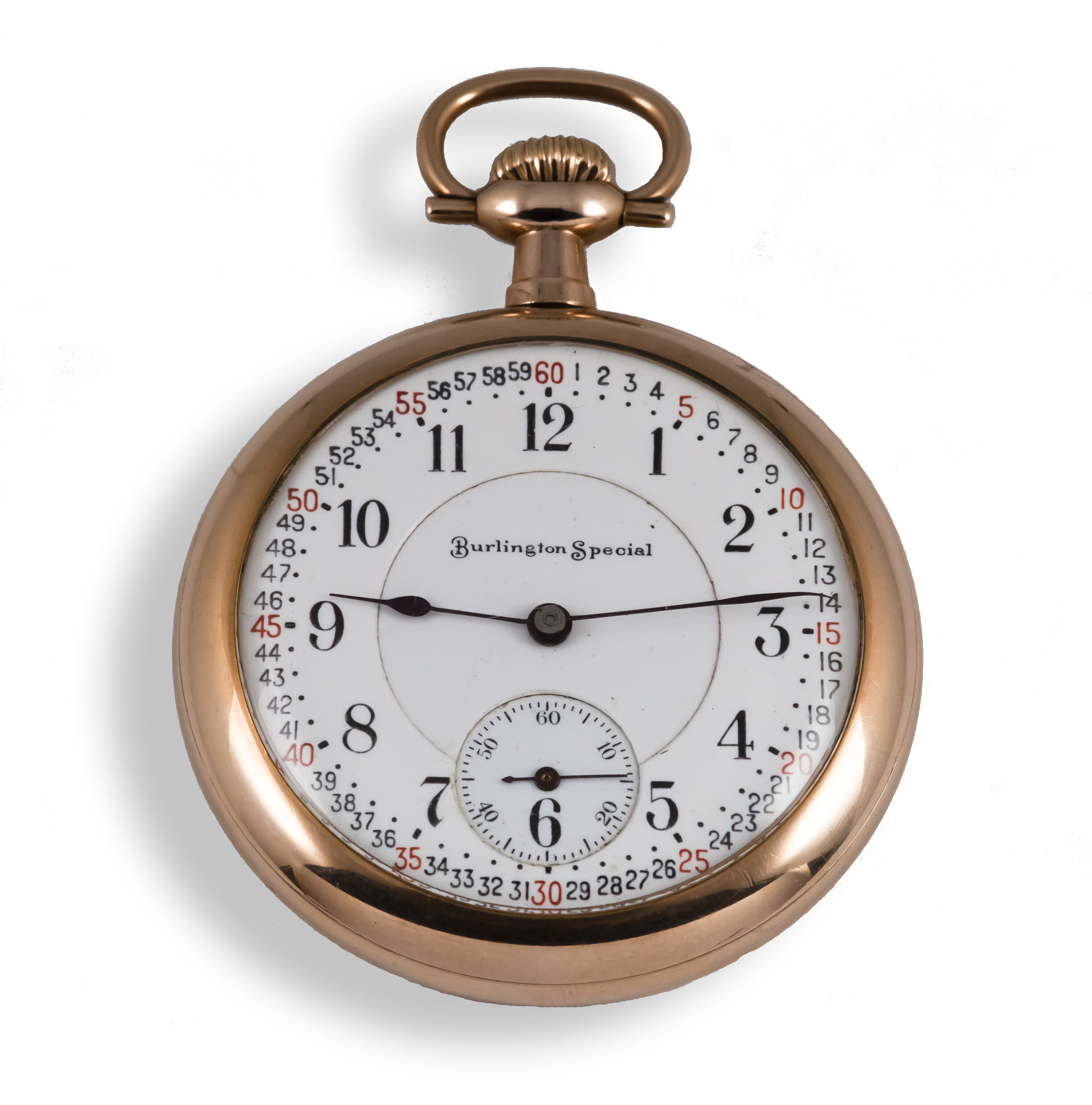 burlington special pocket watch