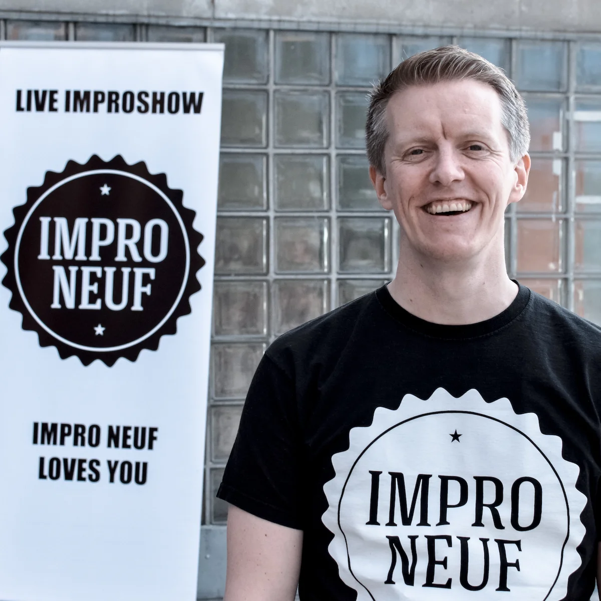 TERJE BREVIK - WORKSHOPS & PLANNING Terje is the guy who started the festival back in 2017, in addition to being the leader of Impro Neuf since the very beginning (and stepping down this year). He keeps busy organizing, teaching, coaching and performing in Norway and abroad, despite having an unpronouncable name. He'll respond to anything though. Catch him on stage with Marienettes, Bad Booty Call and the lovely duo Pusekatt. Or falling off a small curb on his skateboard. Terje is also the founder of Tøyen Impro, an improv school for everyone, and MindMeld, an applied improv company. If you want to read his mind please visit medium.com/@terje.brevik .