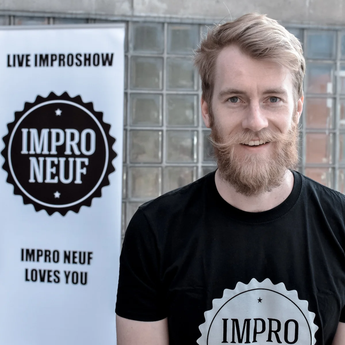 LARS BIRGER AASHEIM - FACILITIES & VOLUNTEERS Lars Birger discovered improv as late as October 2018, but has been doing a lot of it since then! He earns a living as a data janitor, and when he’s not improvising he’s spending his leisure time twirling his moustache over a boardgame or falling out of airplanes.