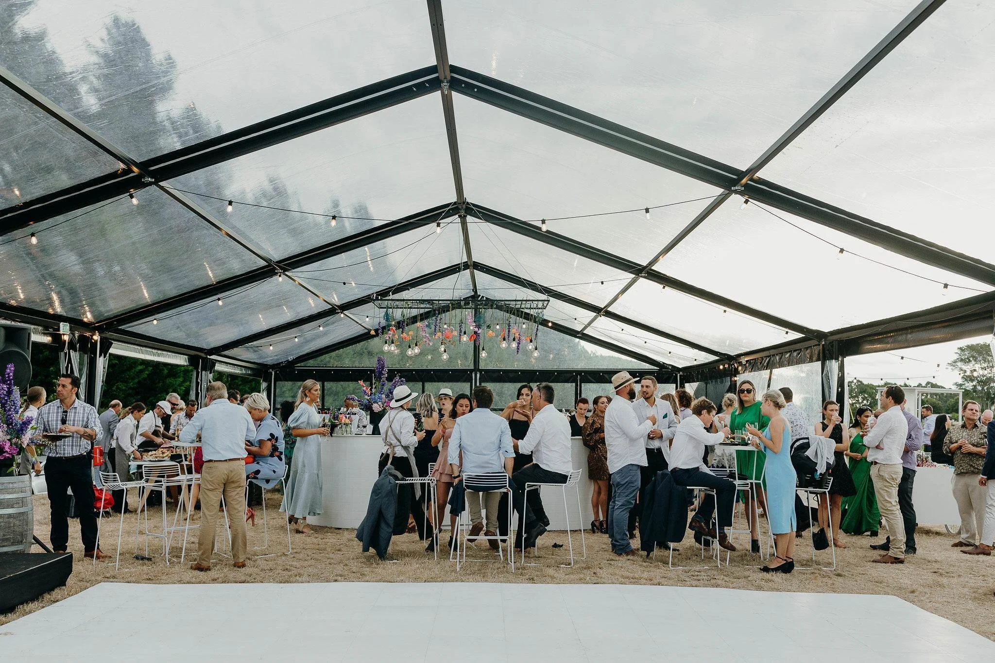 Black Clear Marquee Hire | Wedding & Event Tent | TY