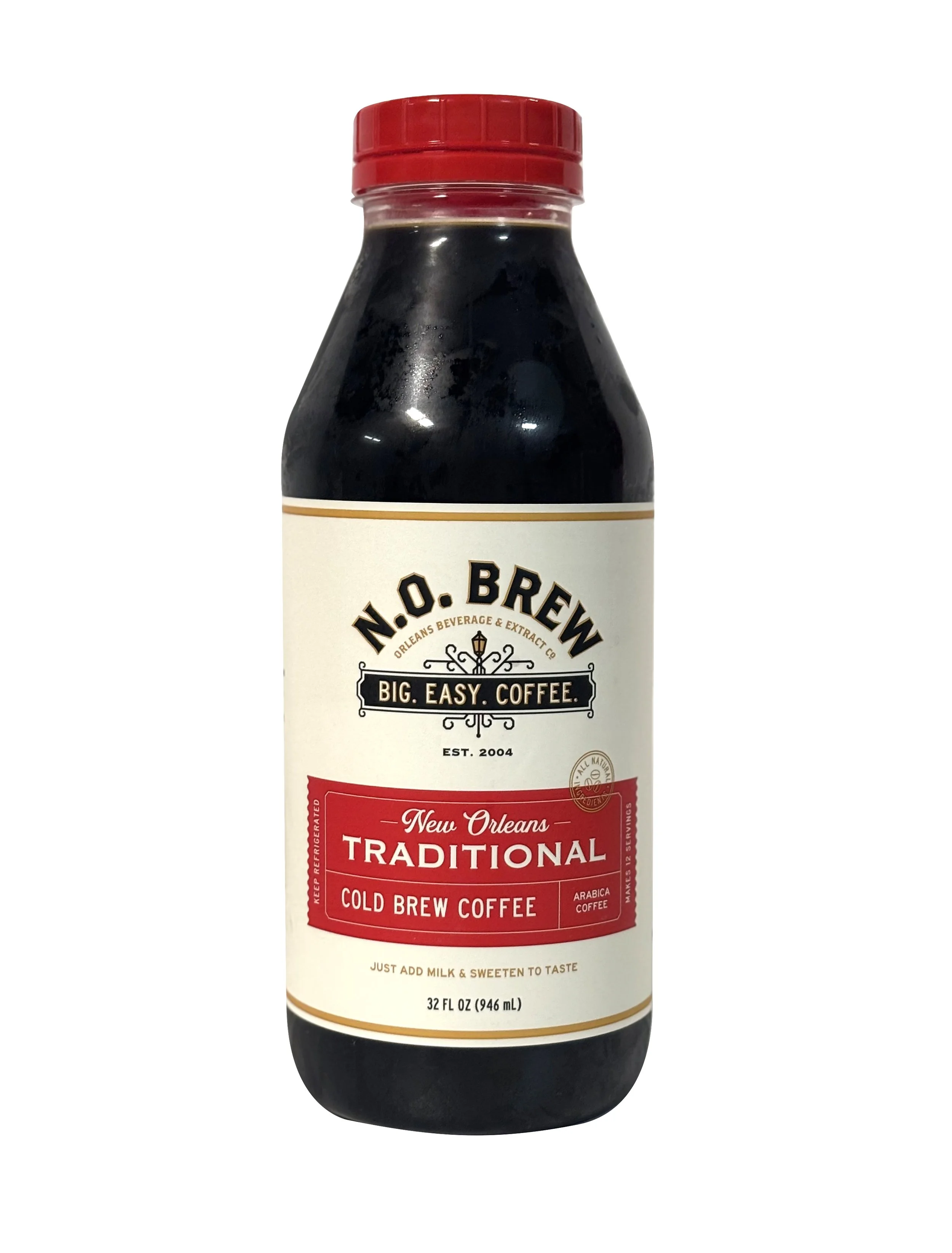 Traditional 32 oz Cold Brewed Coffee