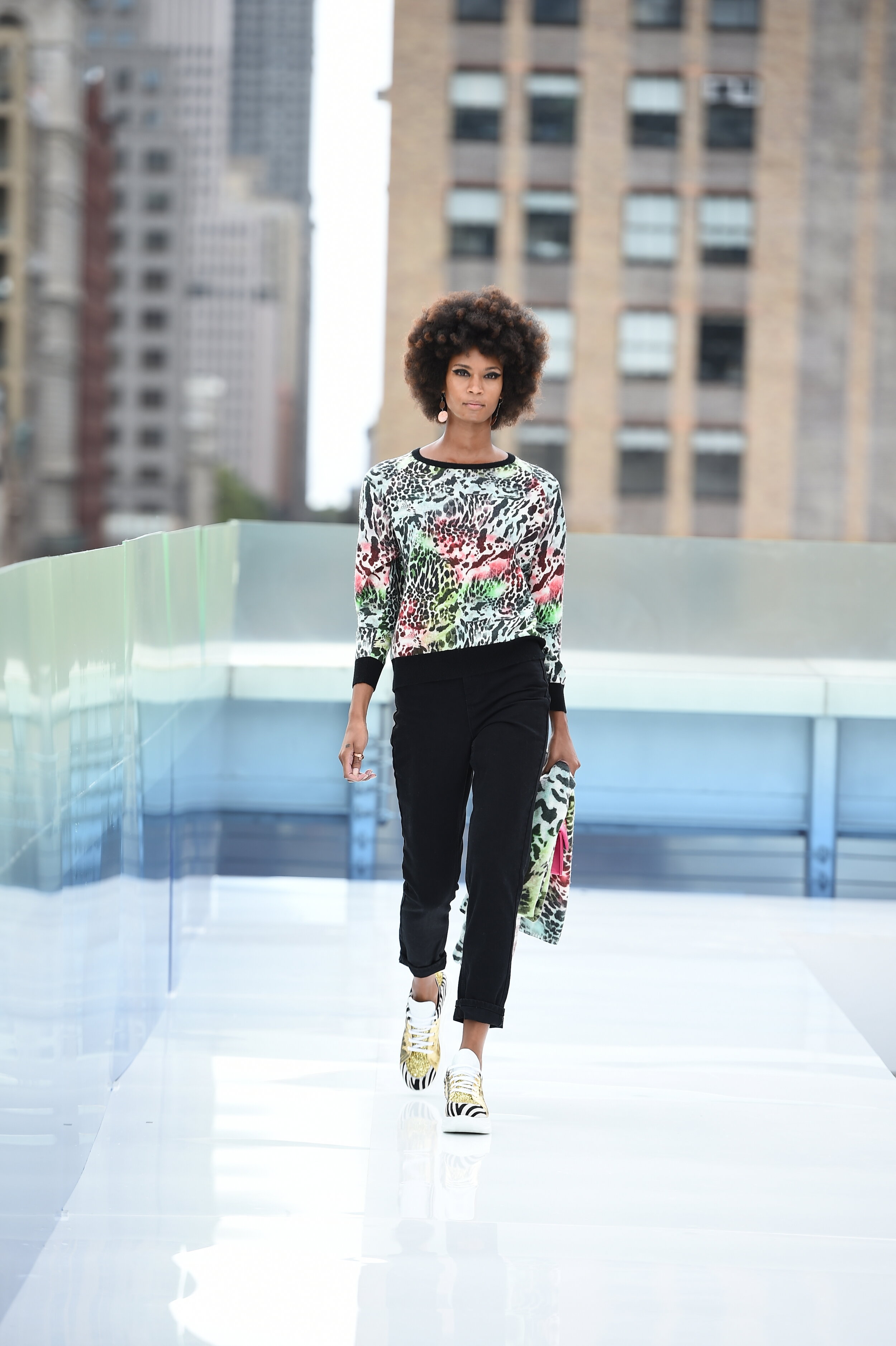 Stilts Shoes - Goldilock Rockstar Sneaker