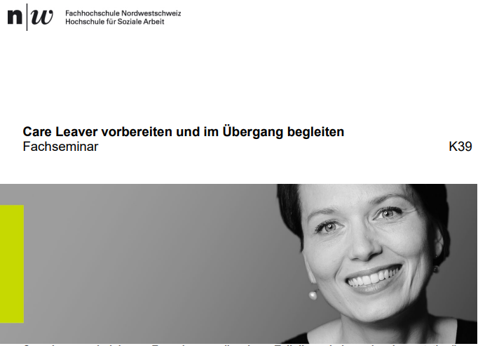 Care Leaver vorbereiten und im Übergang begleiten 