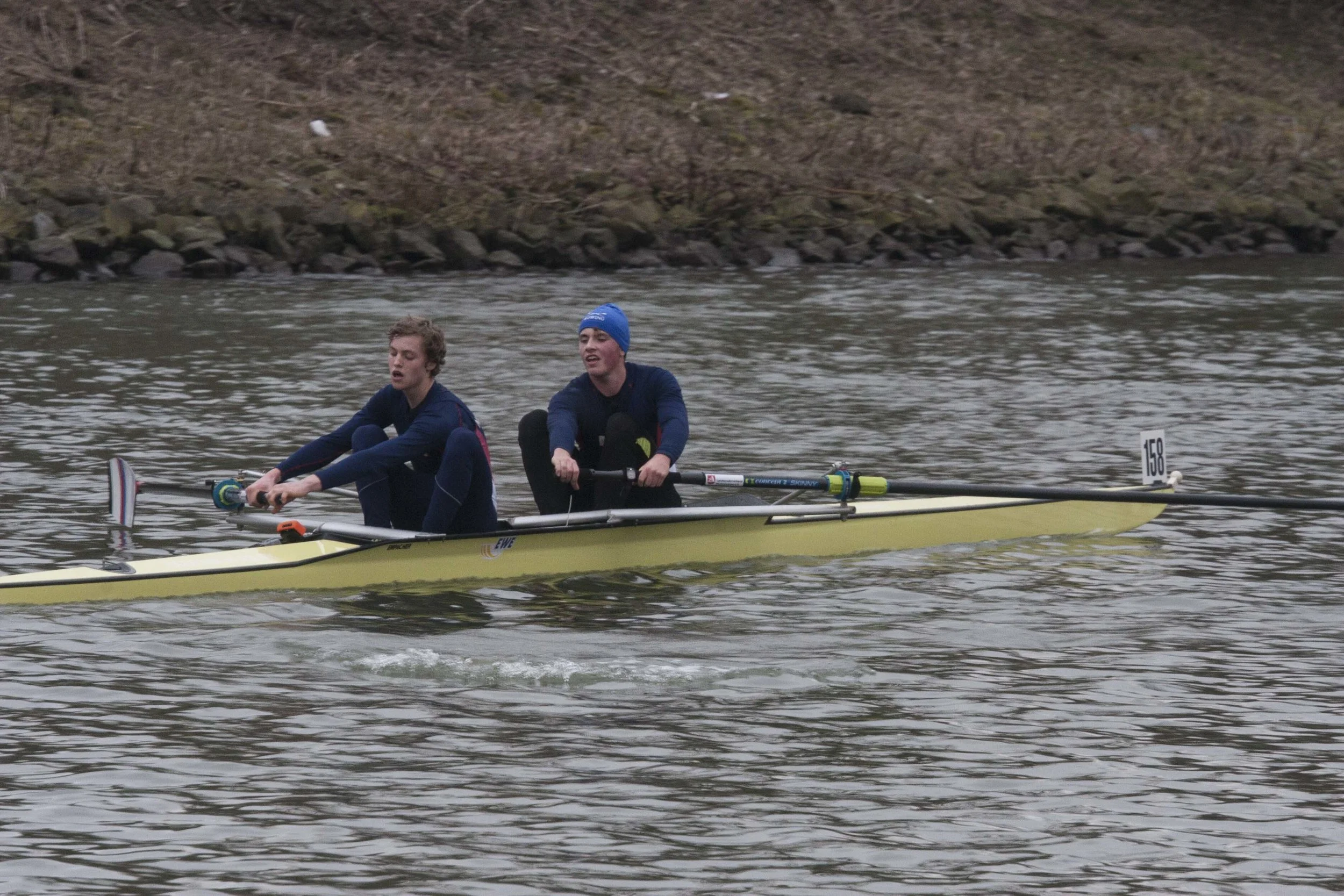 Marcus Elster und Jan Hennecke beenden Wintersaison mit Sieg im Junior-Zweier ohne