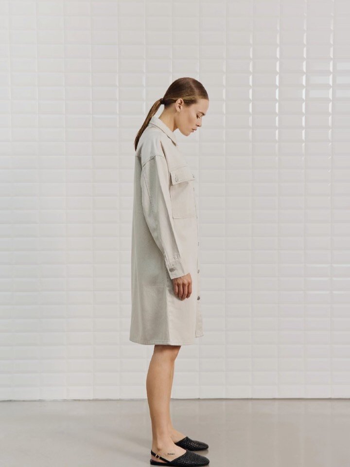 WITHBLACK &mdash; composed minimalism in Off‑White Tencel.🤍