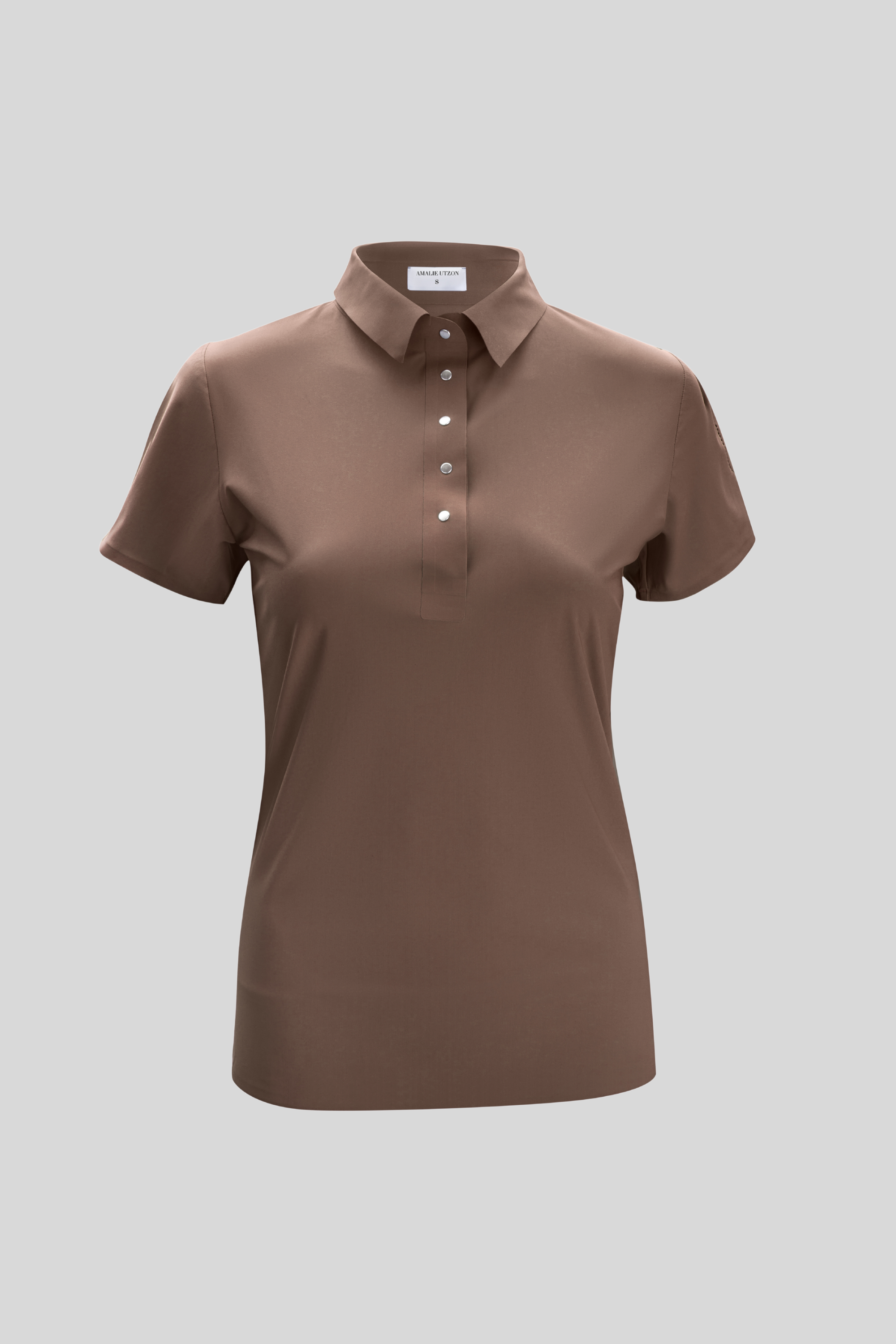 Ladies Technical Polo Shirt, Brown