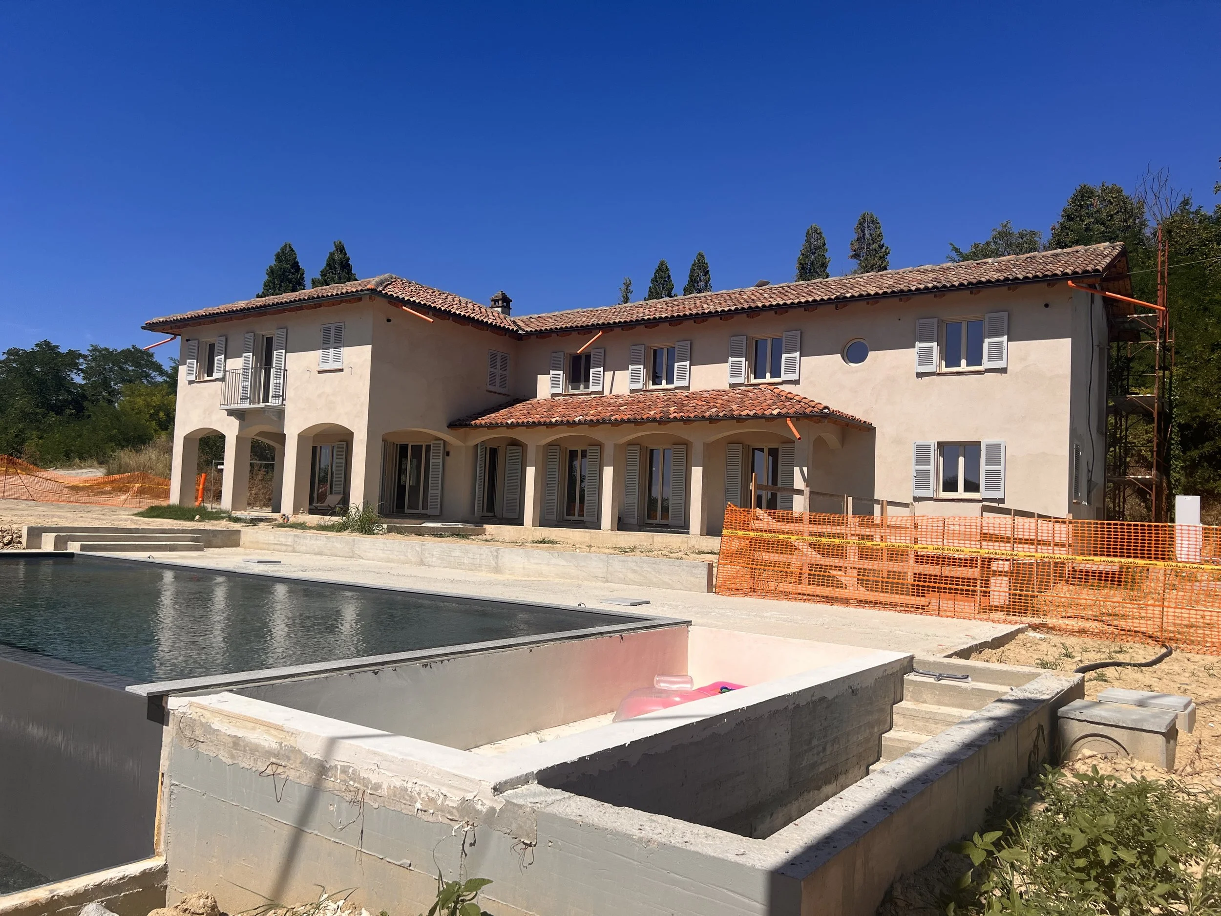 Italiensk landsted i Monferrato