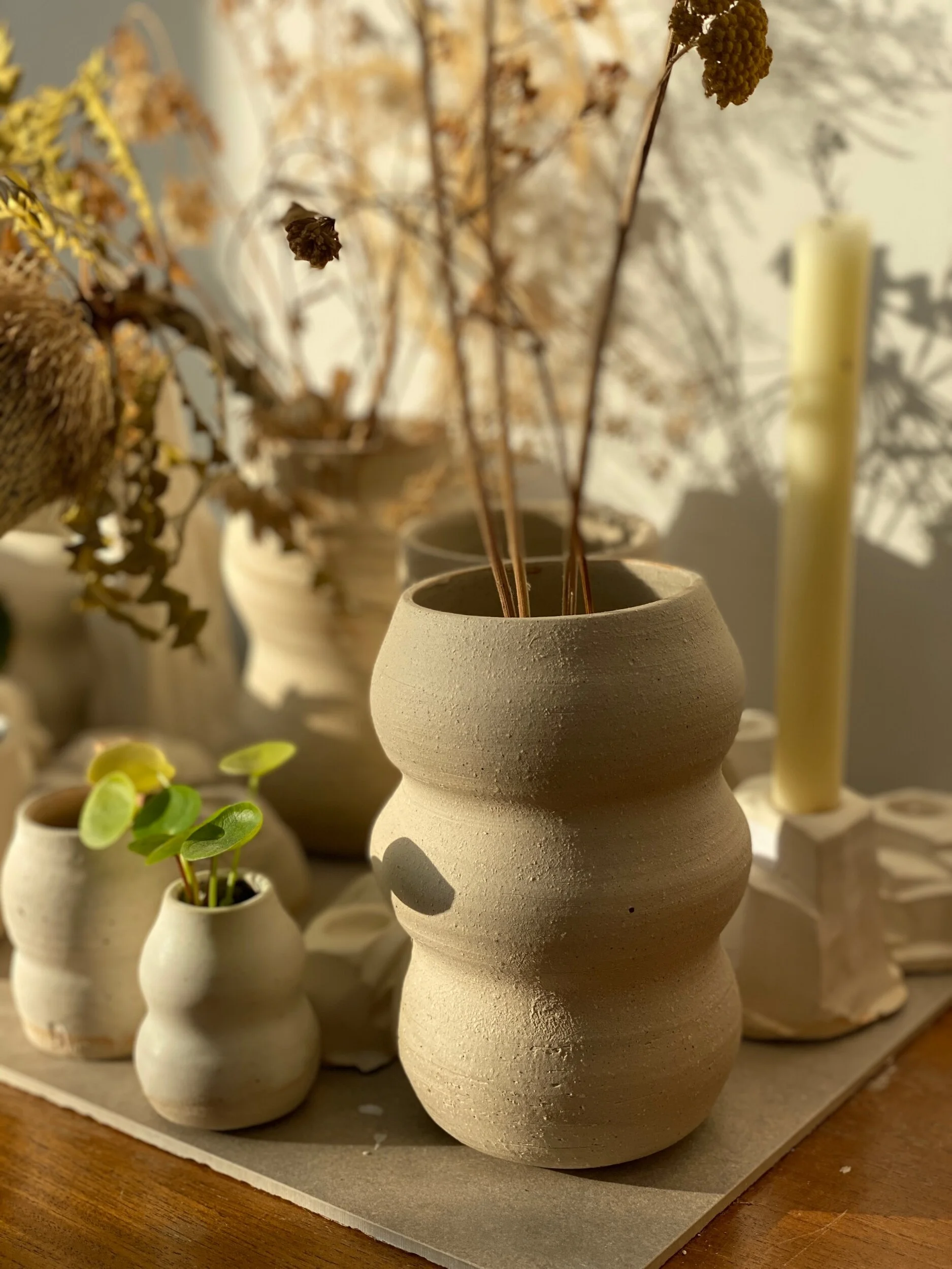 bobble vase curvalicious interiors ceramic ceramics handmade hella curves vase