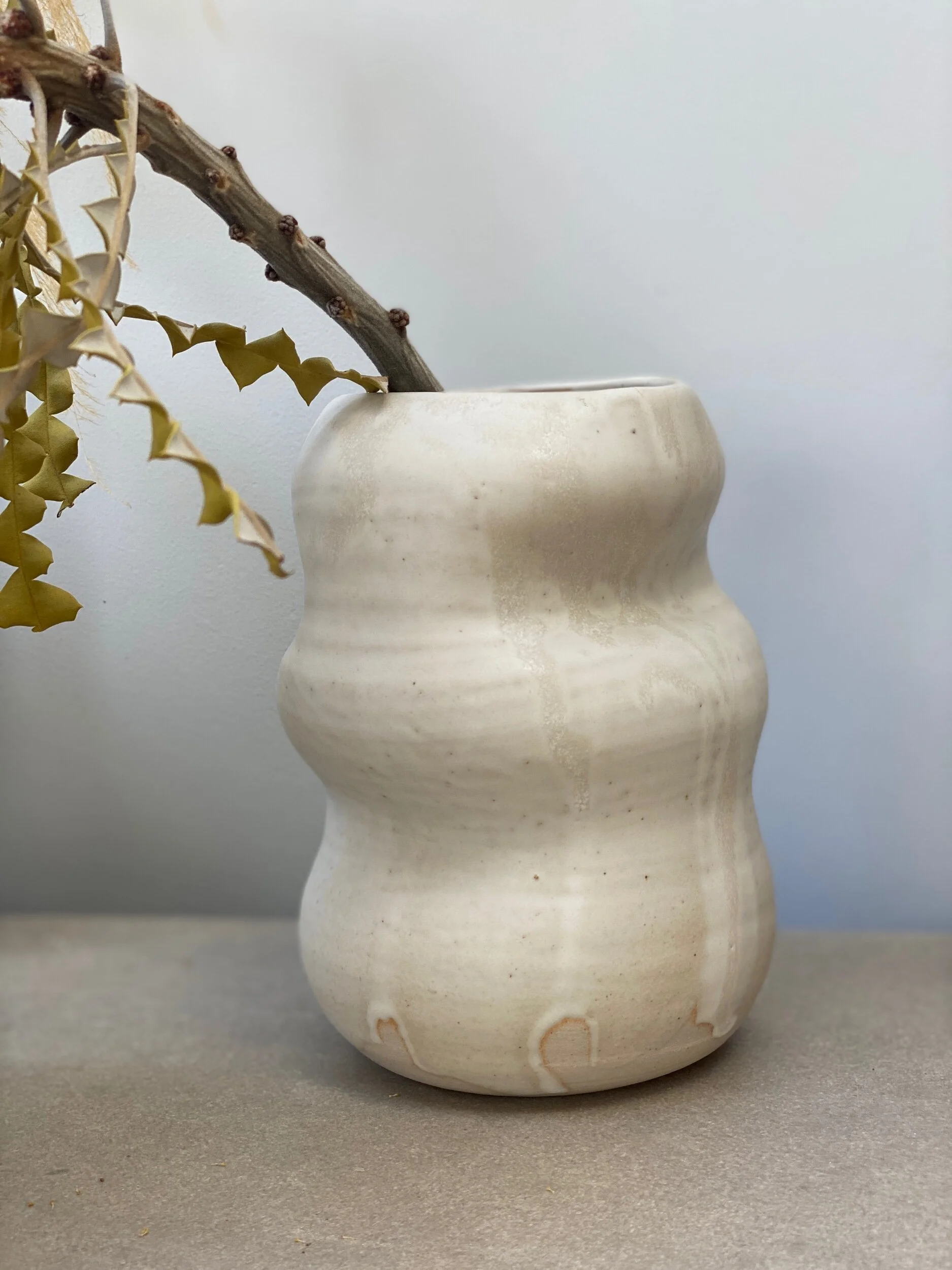 catch me I'm crumpling vase christmas gift tableware lockdown crumpled