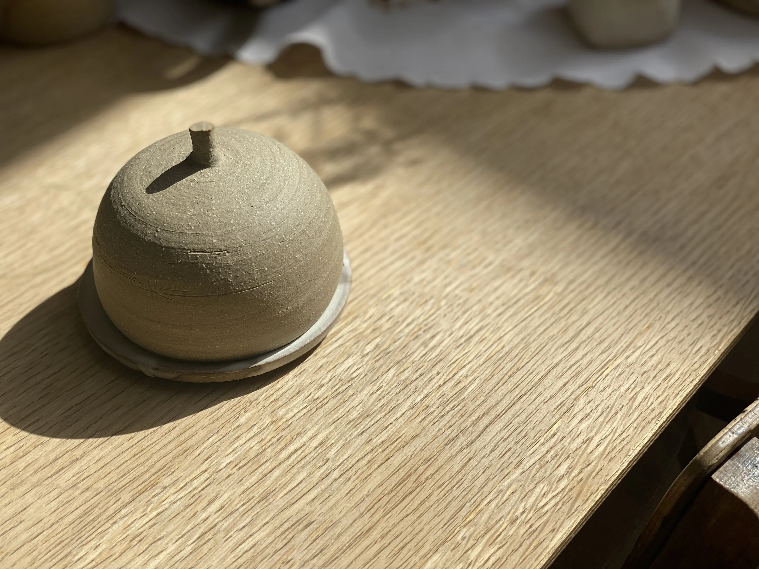 Bebe/ Boo-bee Butter Dish