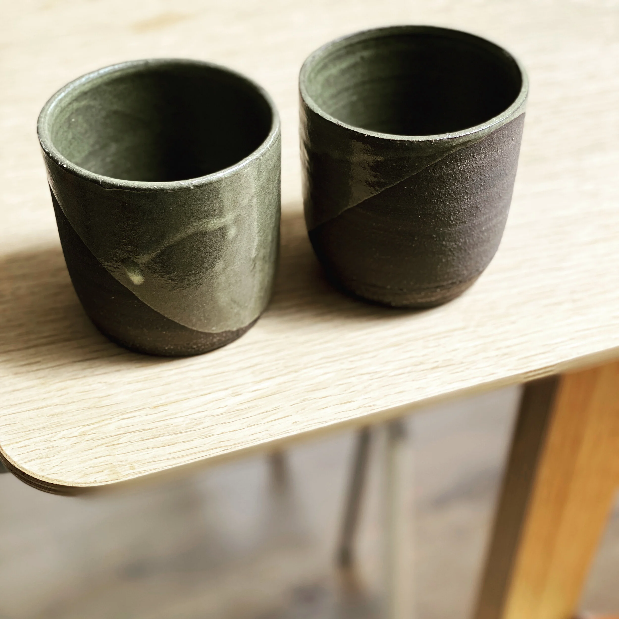 Seaweed coffee tumbler