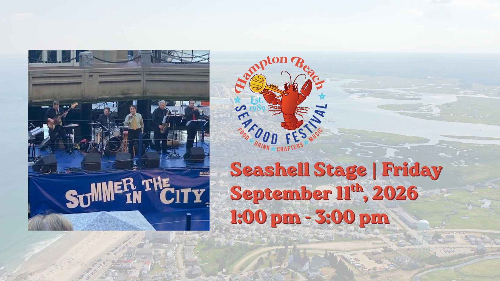 Rico Barr Band - Seashell Stage