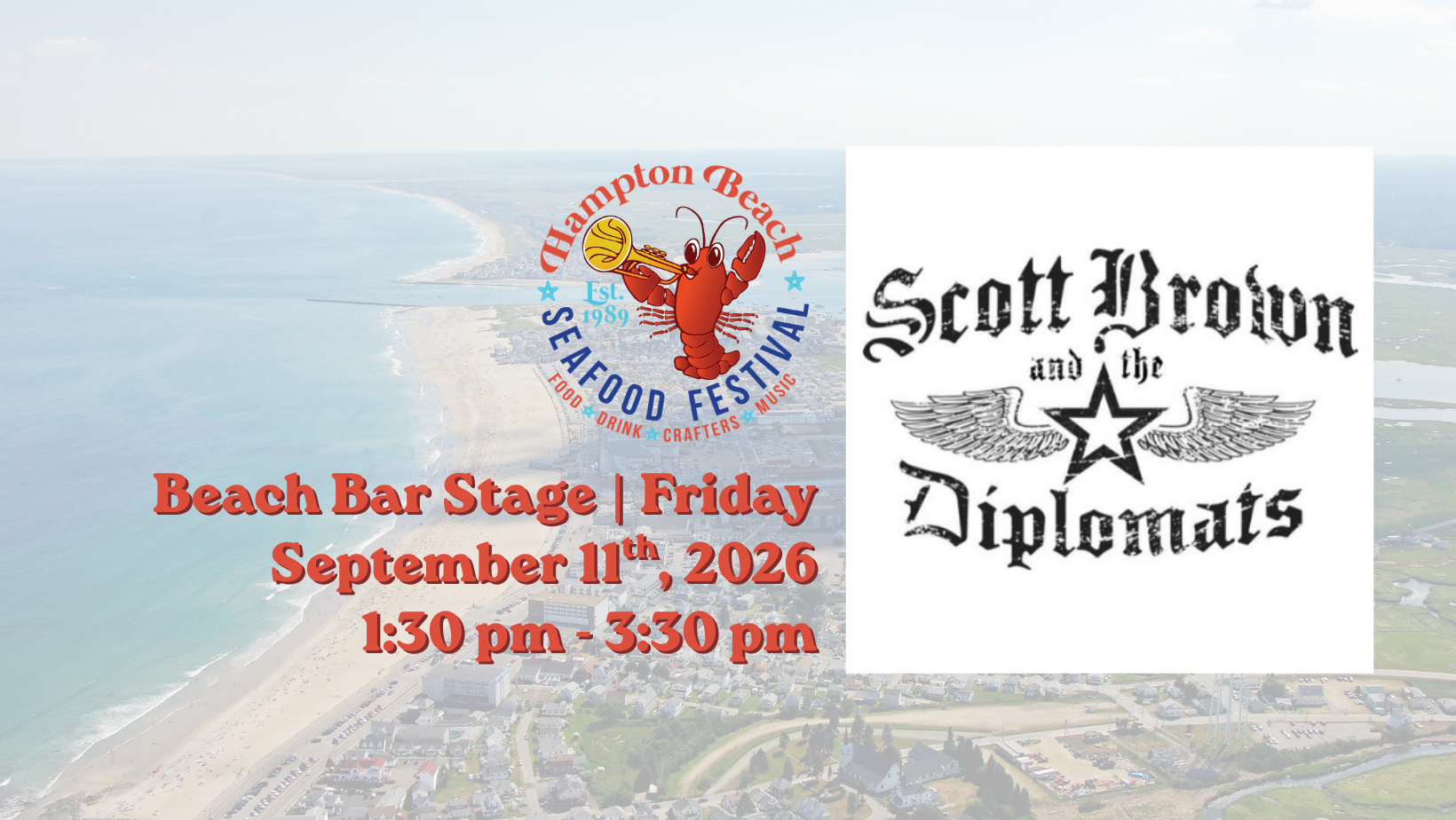 Scott Brown and the Diplomats - Beach Bar Stage