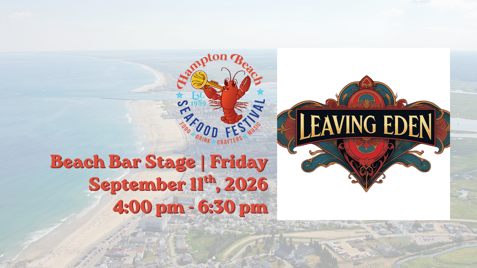 Leaving Eden - Beach Bar Stage