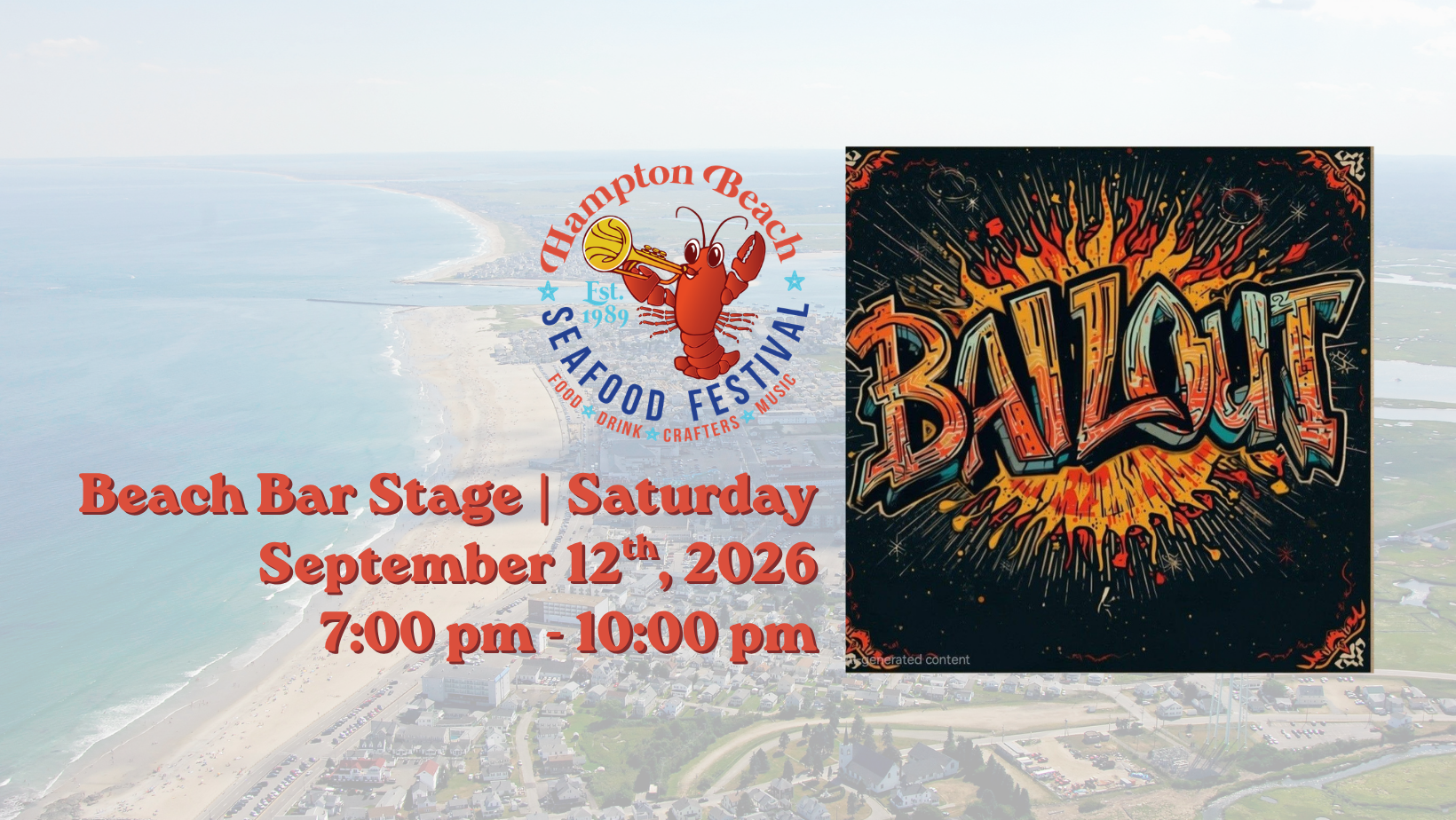 Bailout - Beach Bar Stage