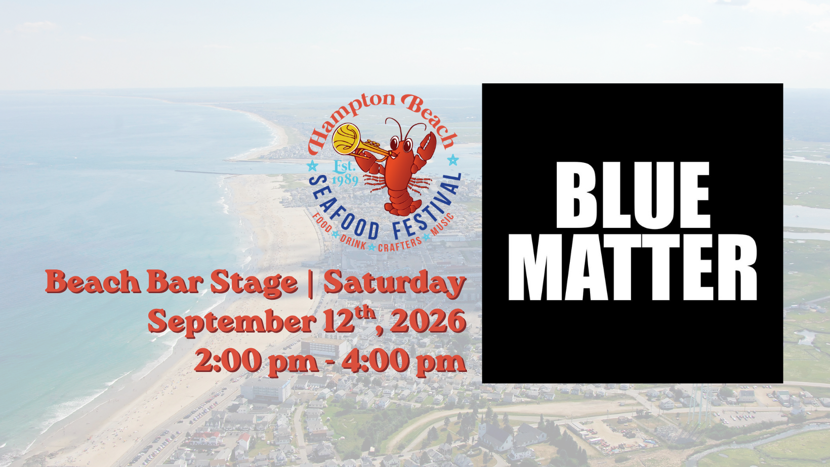 Blue Matter - Beach Bar Stage