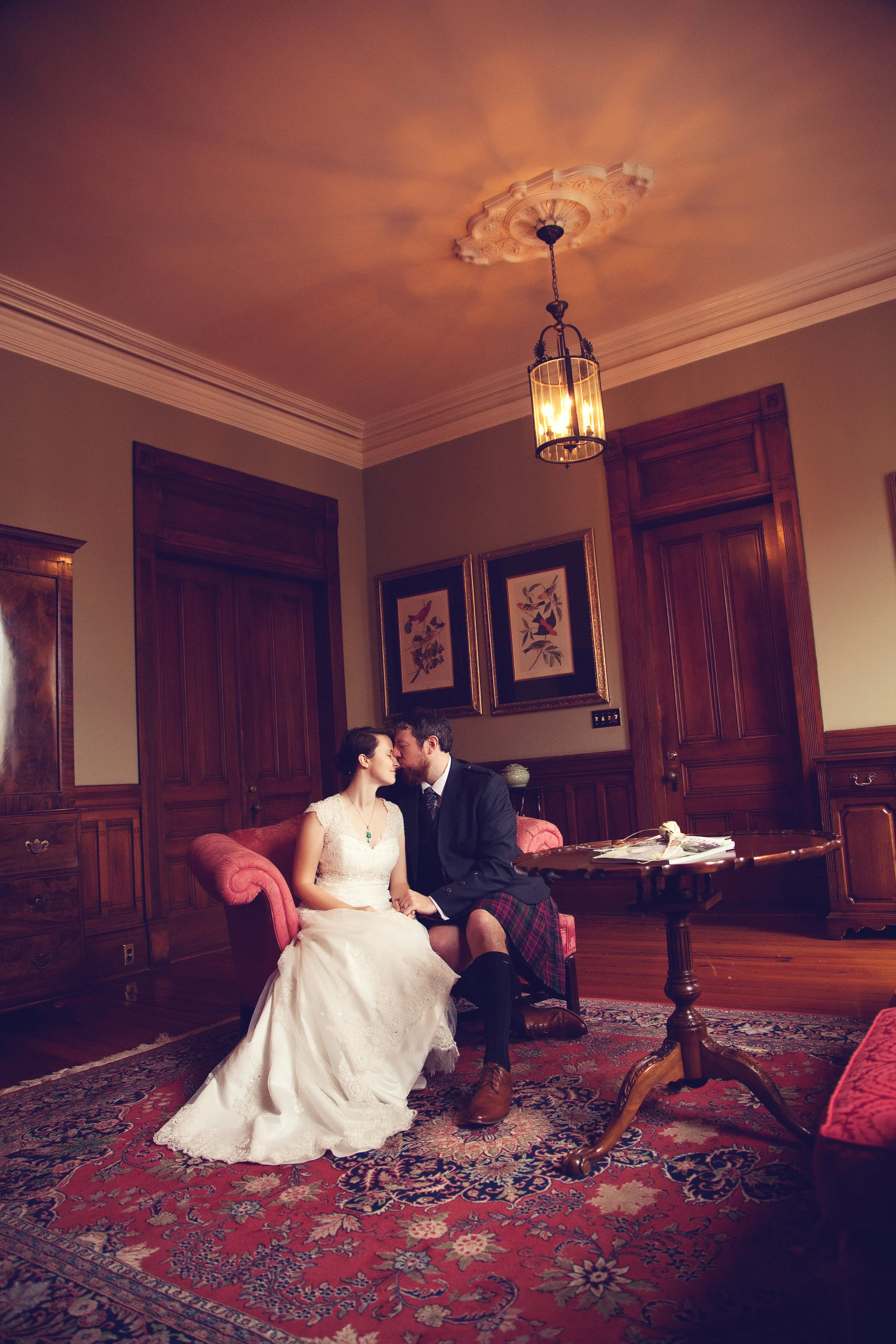 Sam and Chad's Scottish Wedding at Coleman Hall