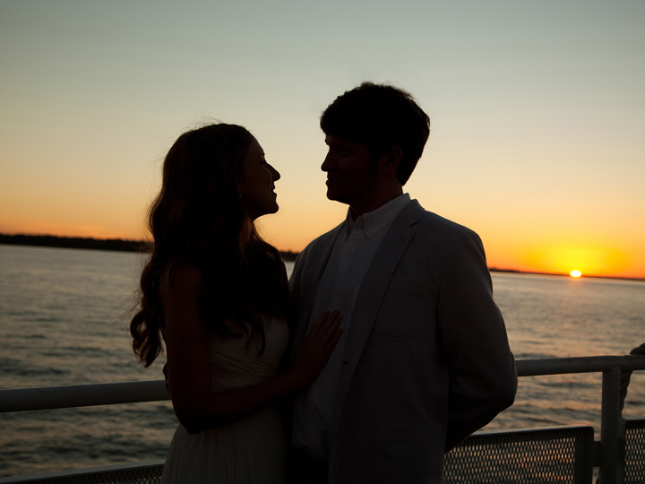 Banks and Jessica on the Carolina Belle!