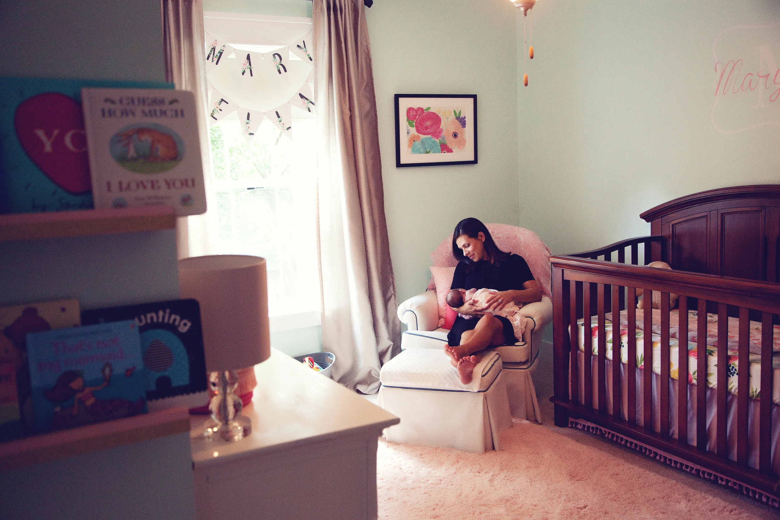 The Richardson family welcomes newborn baby Mary Ella!