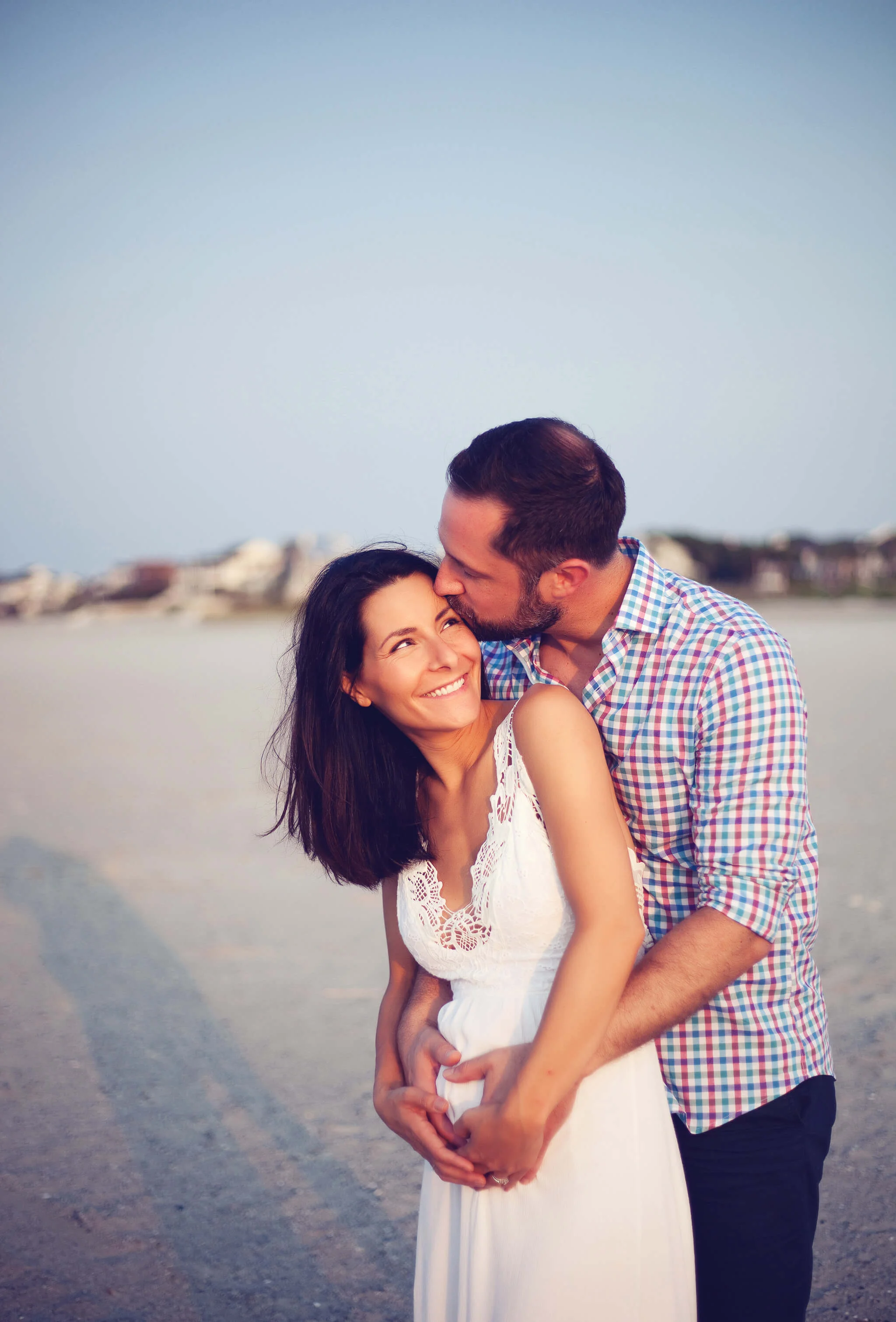 The Dewitt family's photo session in Downtown Charleston and Wild Dunes Beach