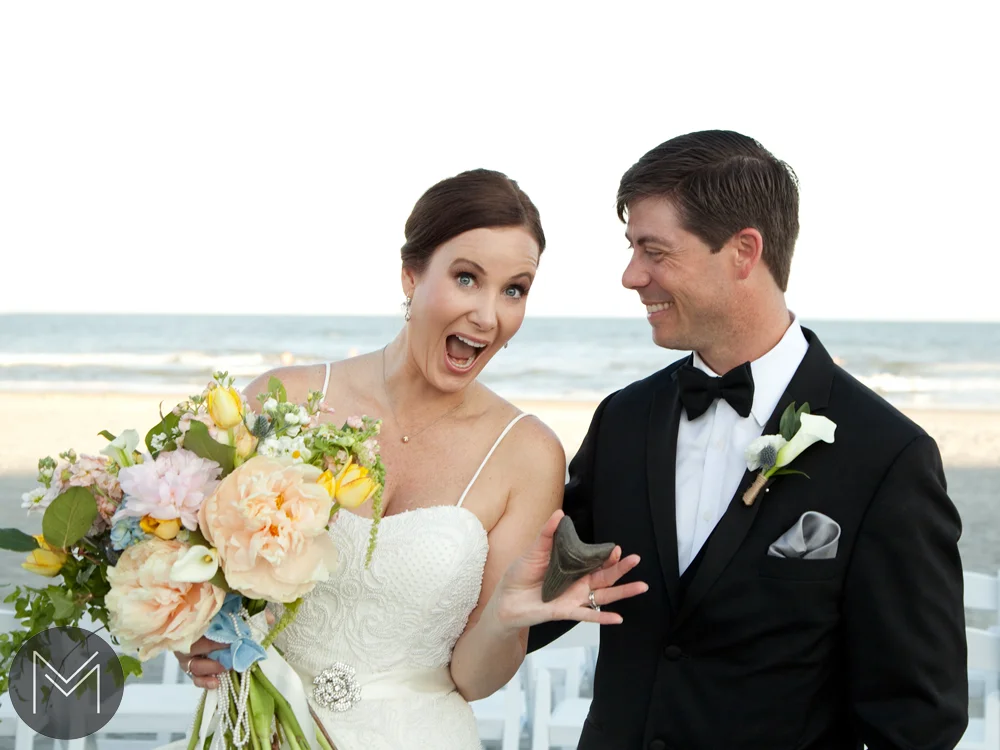Jim and Sally tie the knot on Folly Beach!