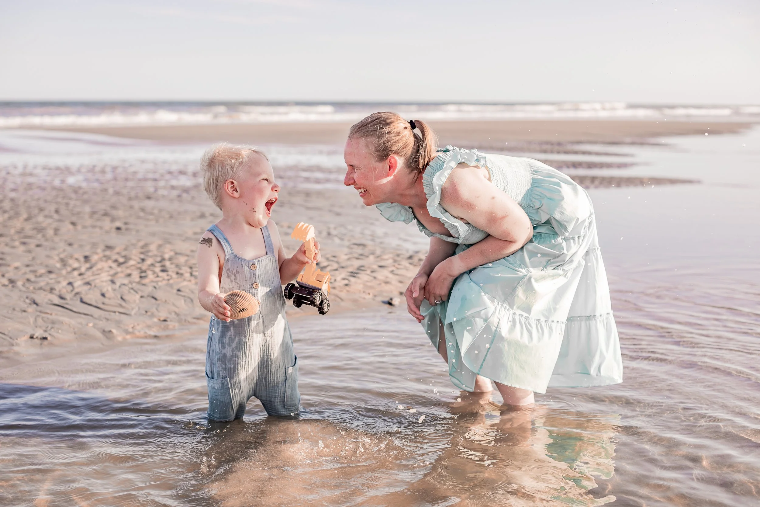 Early bird beach photo sessions