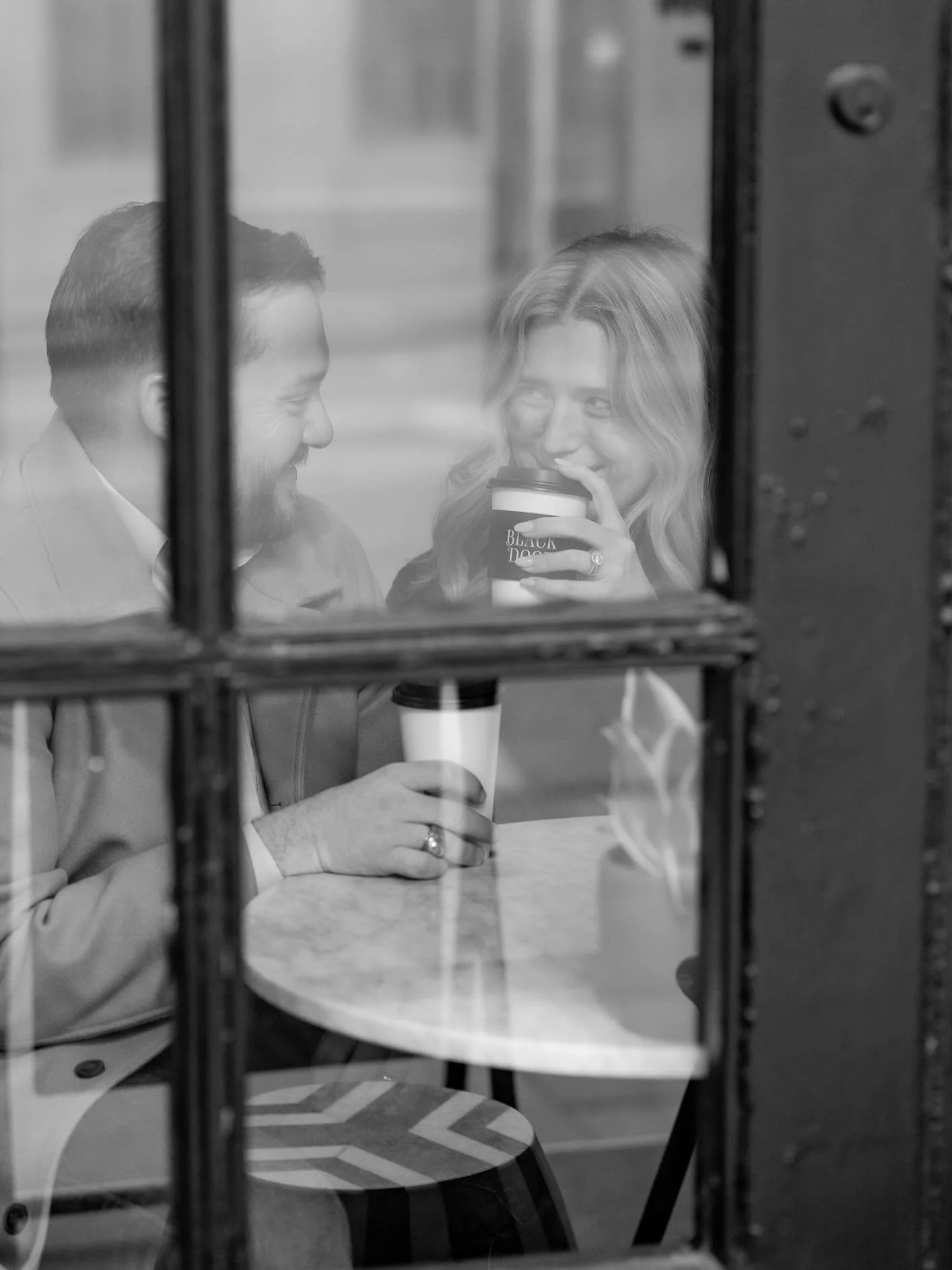 Nothing better than a Winter coffee shop photo shoot! This cold front in Charleston is making me reminisce about some of the fun shoots from over the Winter ☕️ ❄️ 

#charlestonphotographer #couplephotographercharleston #engagementphotographycharlesto