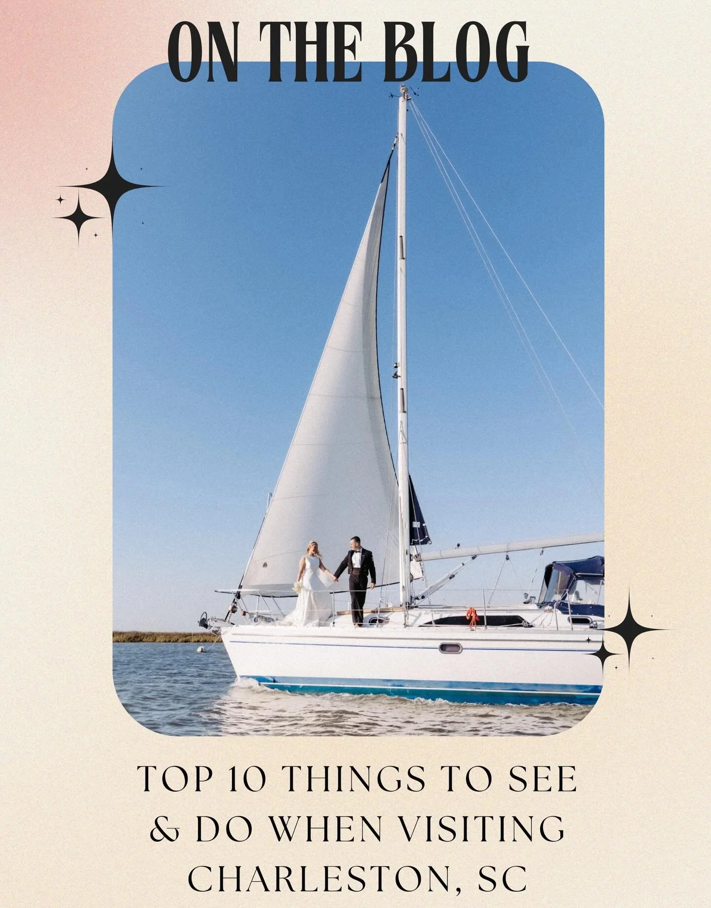 If you&rsquo;re visiting the Charleston area this Summer I have a vacay guide for you will all the best things to do, and restaurants to eat at while you&rsquo;re in town! 

👉🏼My latest BLOG : TOP 10 THINGS TO SEE AND DO WHEN VISITING CHARLESTON SC